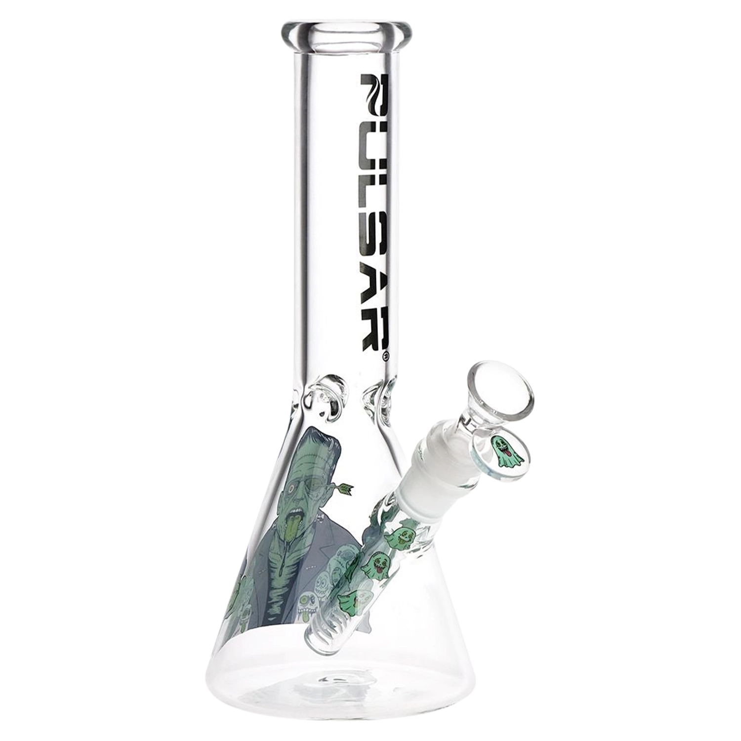 Pulsar FrankenGhoul Beaker Glass Water Pipe - 9.75" / 14mm F