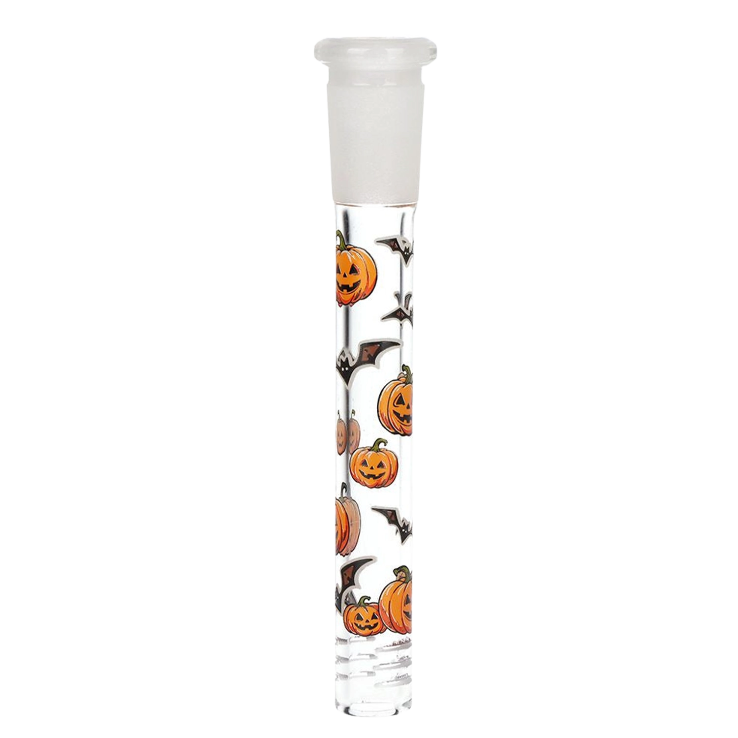 Pulsar Halloween Ball Herb Pipe Glow Duo - 10" / 14mm F