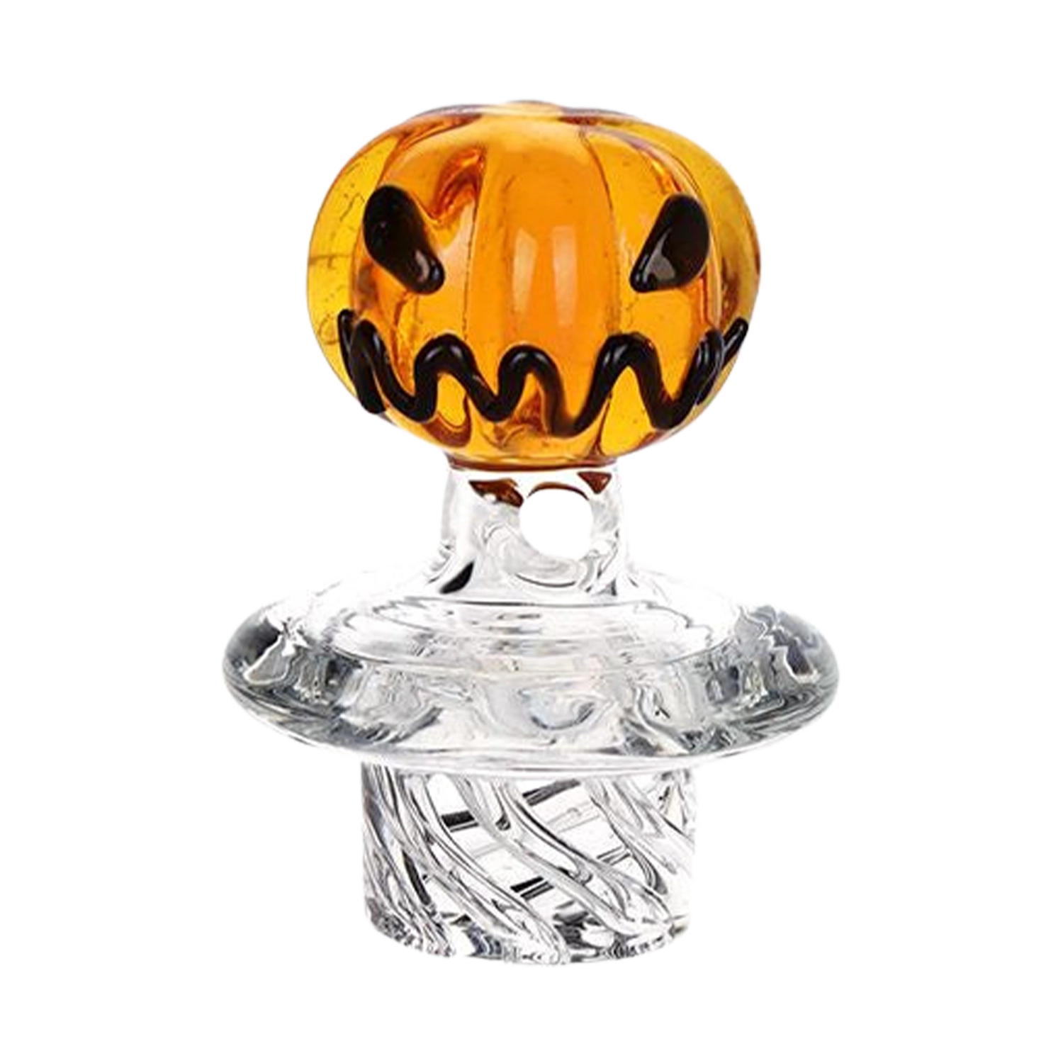 Pulsar Halloween Ball Glass Dab Rig Set - 7.75" / 14mm F