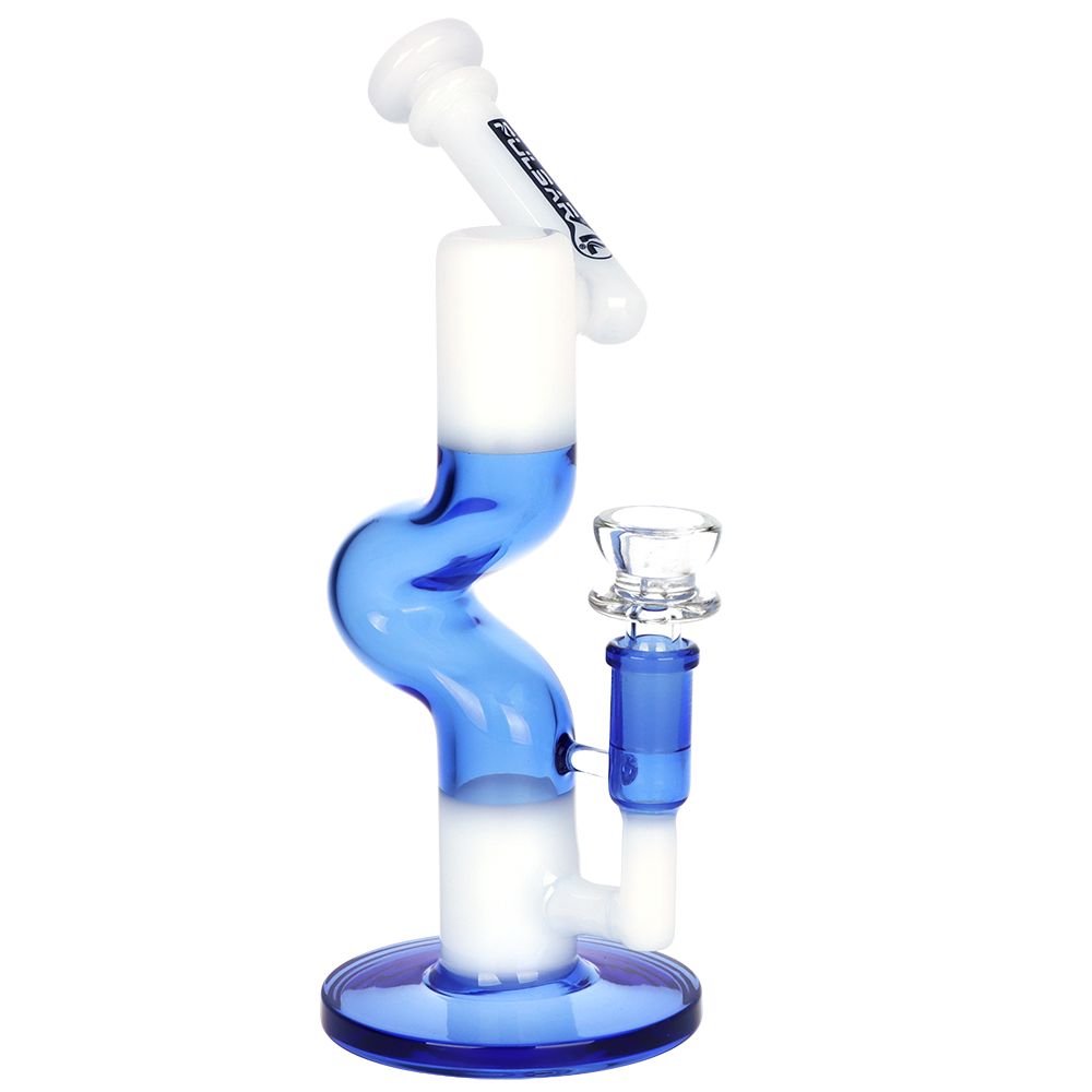 Pulsar Two-Tone U-Bend Tube Glass Bong - 9.5" / 14mm F