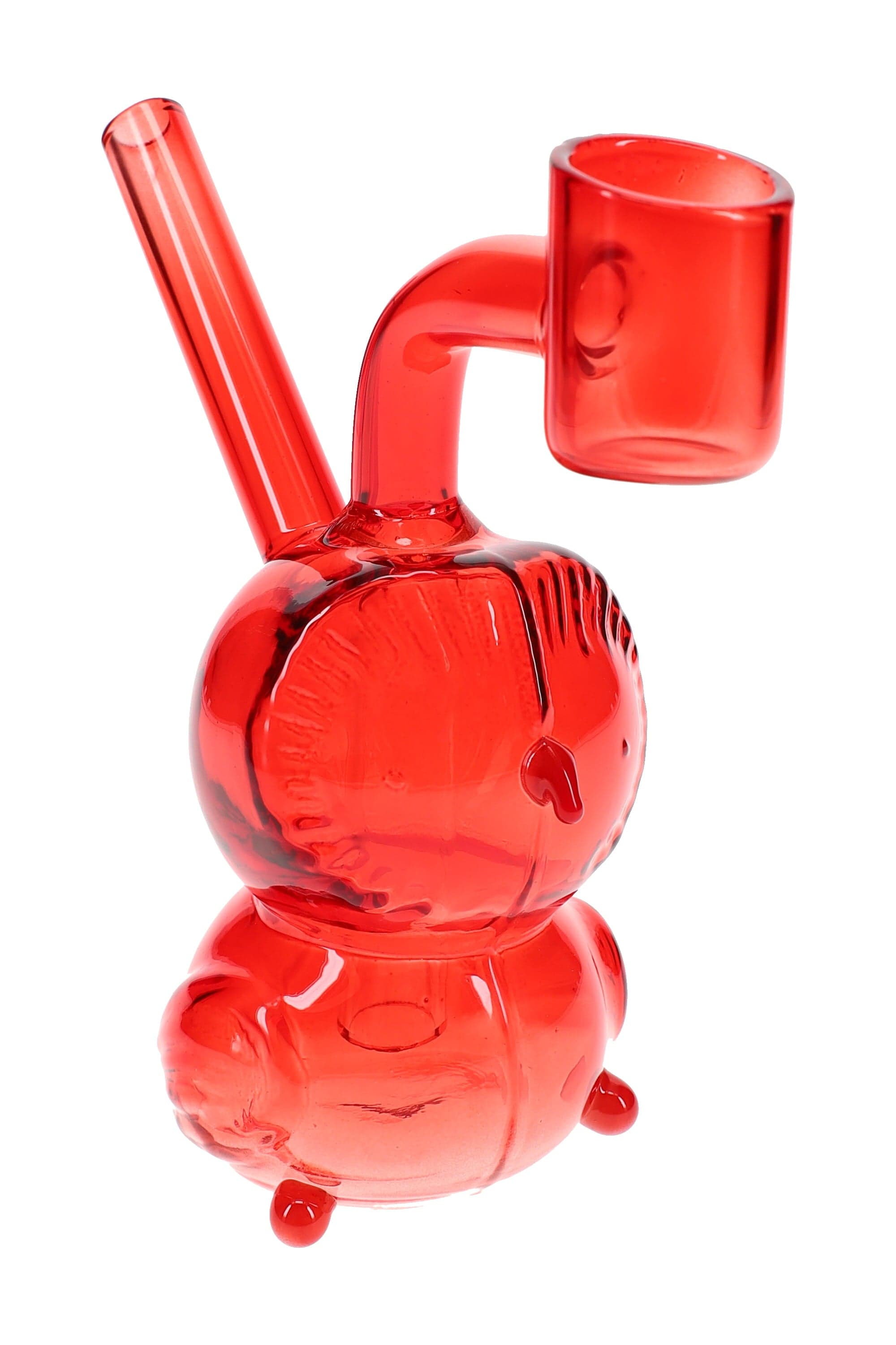 Primate Glass Glass Owl Dab Rig “Night Watch” – 4½″ – Assorted Colors
