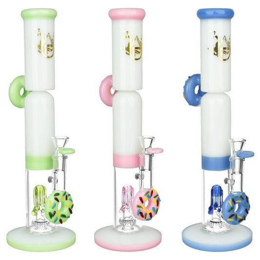 Pulsar Bong Assorted Go Nuts For Donuts Water Pipe