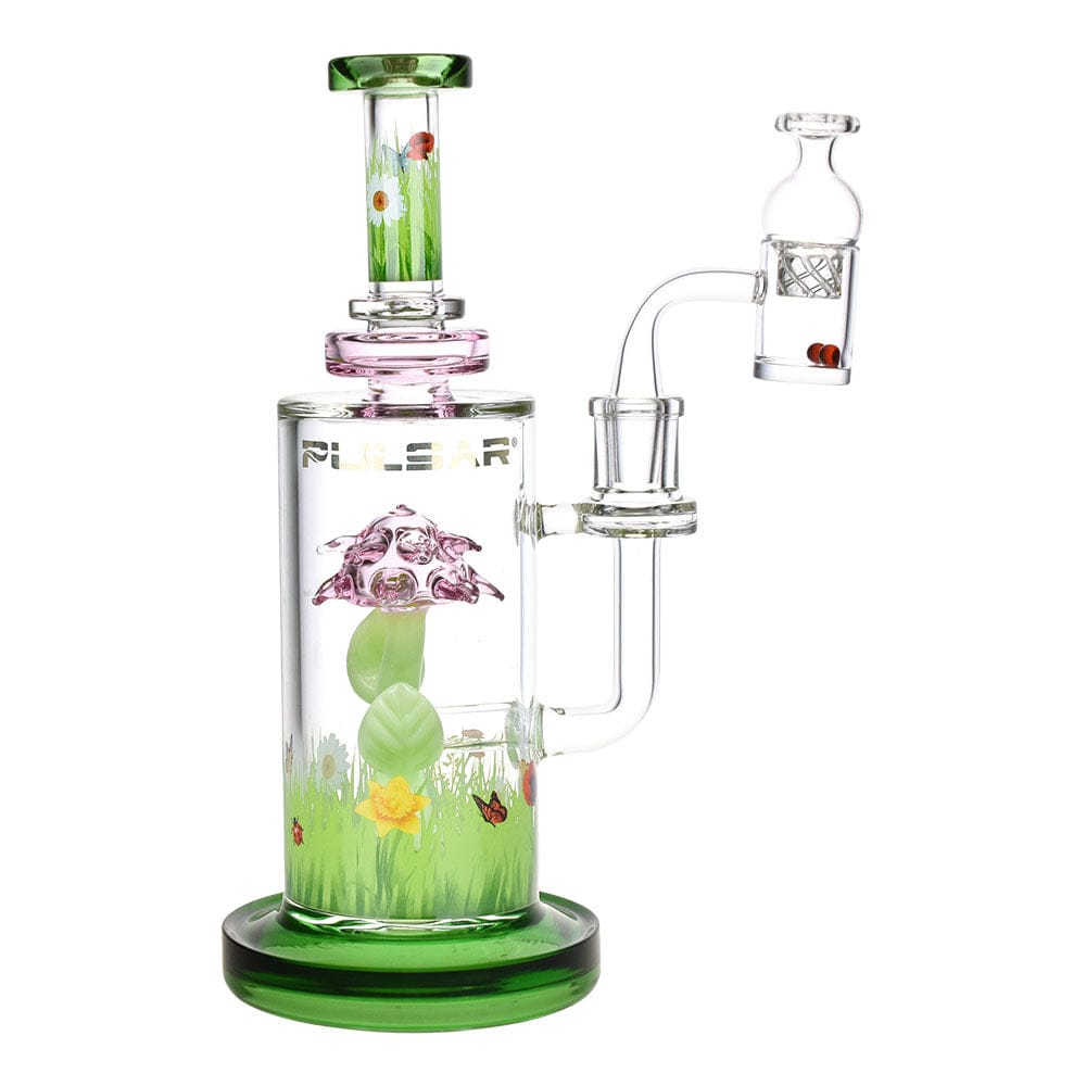 Pulsar Dab Rig Pink The Power Of Flower Dab Rig Set