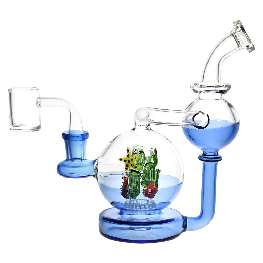 Pulsar Sea Globe Recycler Dab Rig - 7" / 14Mm F