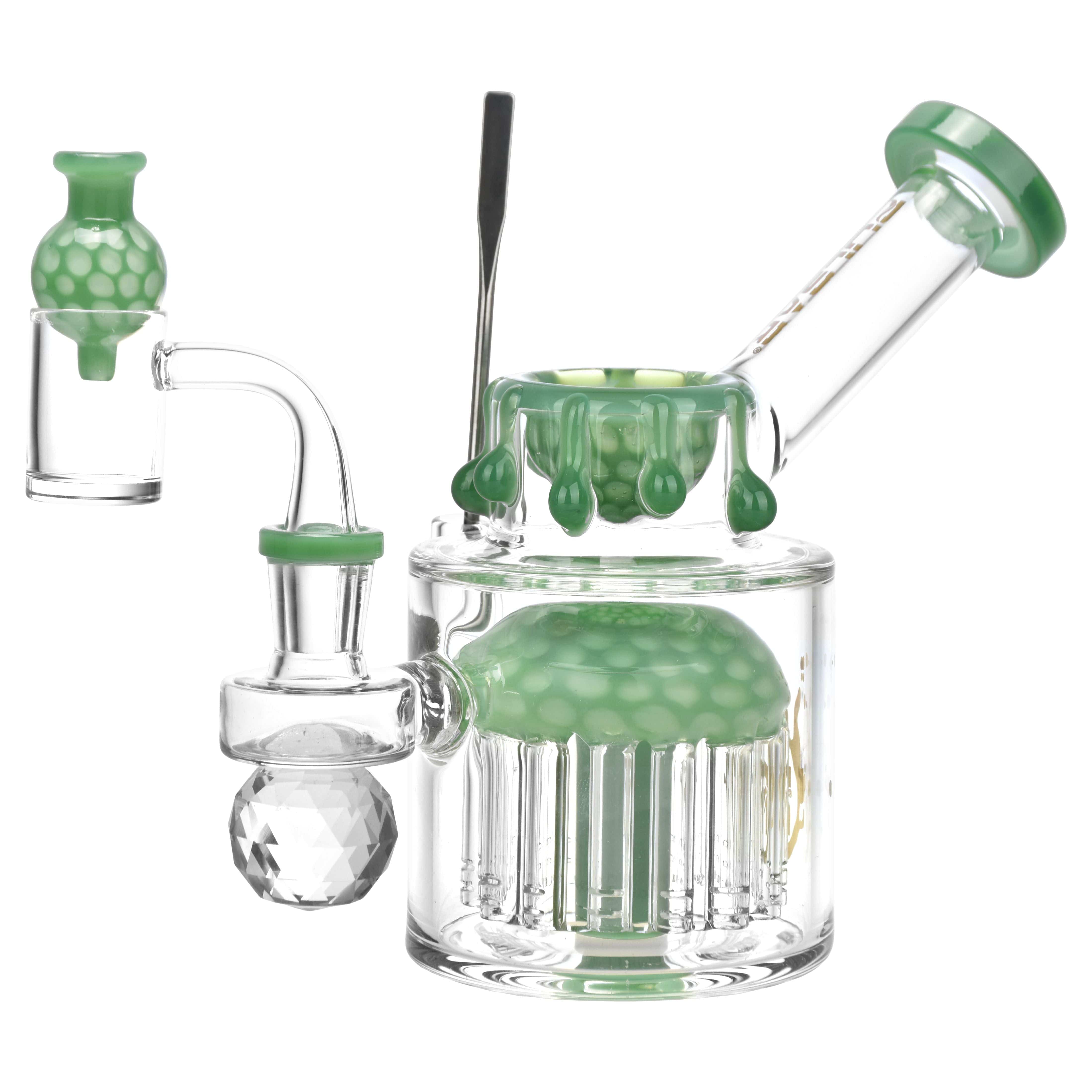 Pulsar Day Drippin' Glass Dab Rig Set | 6" | 14Mm F