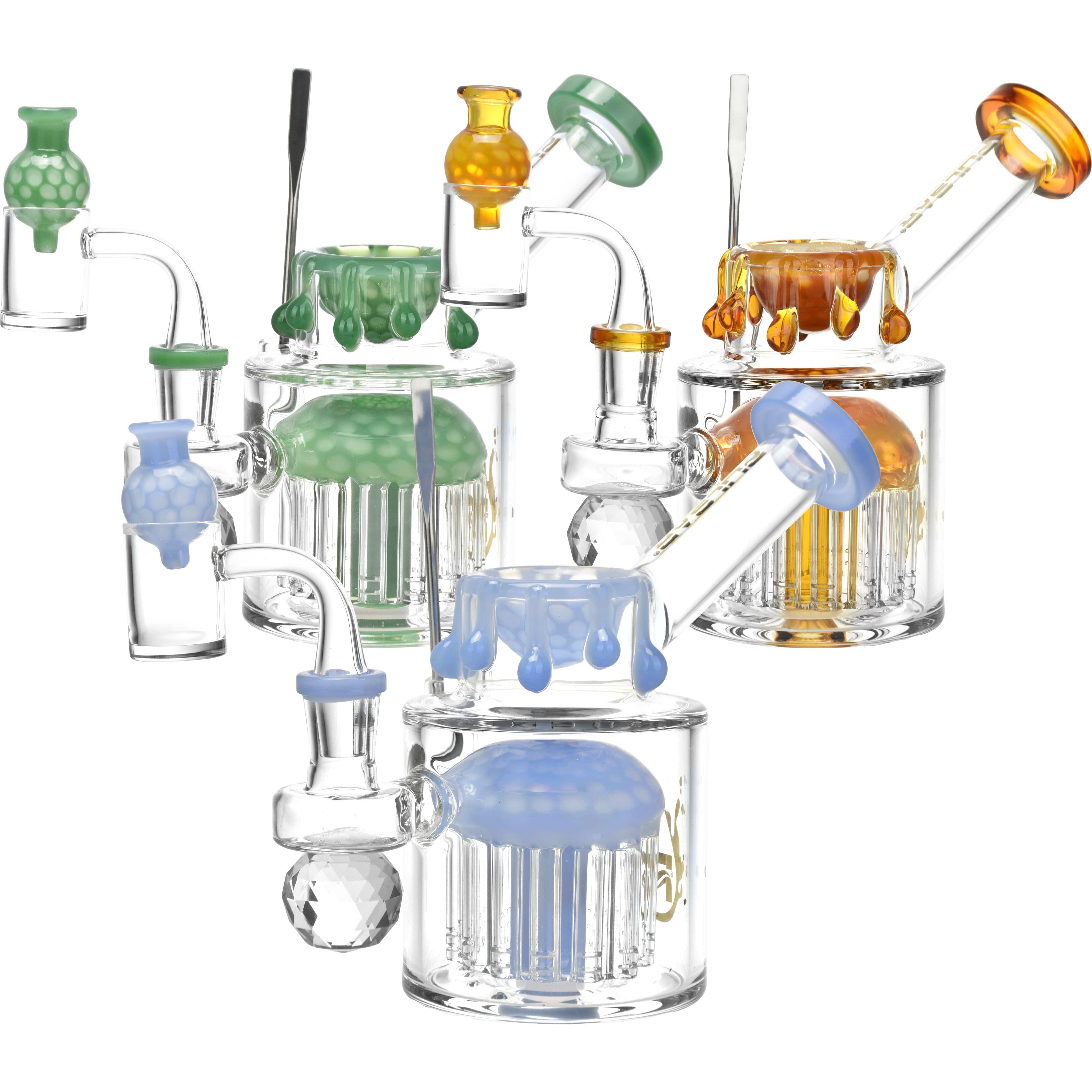 Pulsar Day Drippin' Glass Dab Rig Set | 6" | 14Mm F