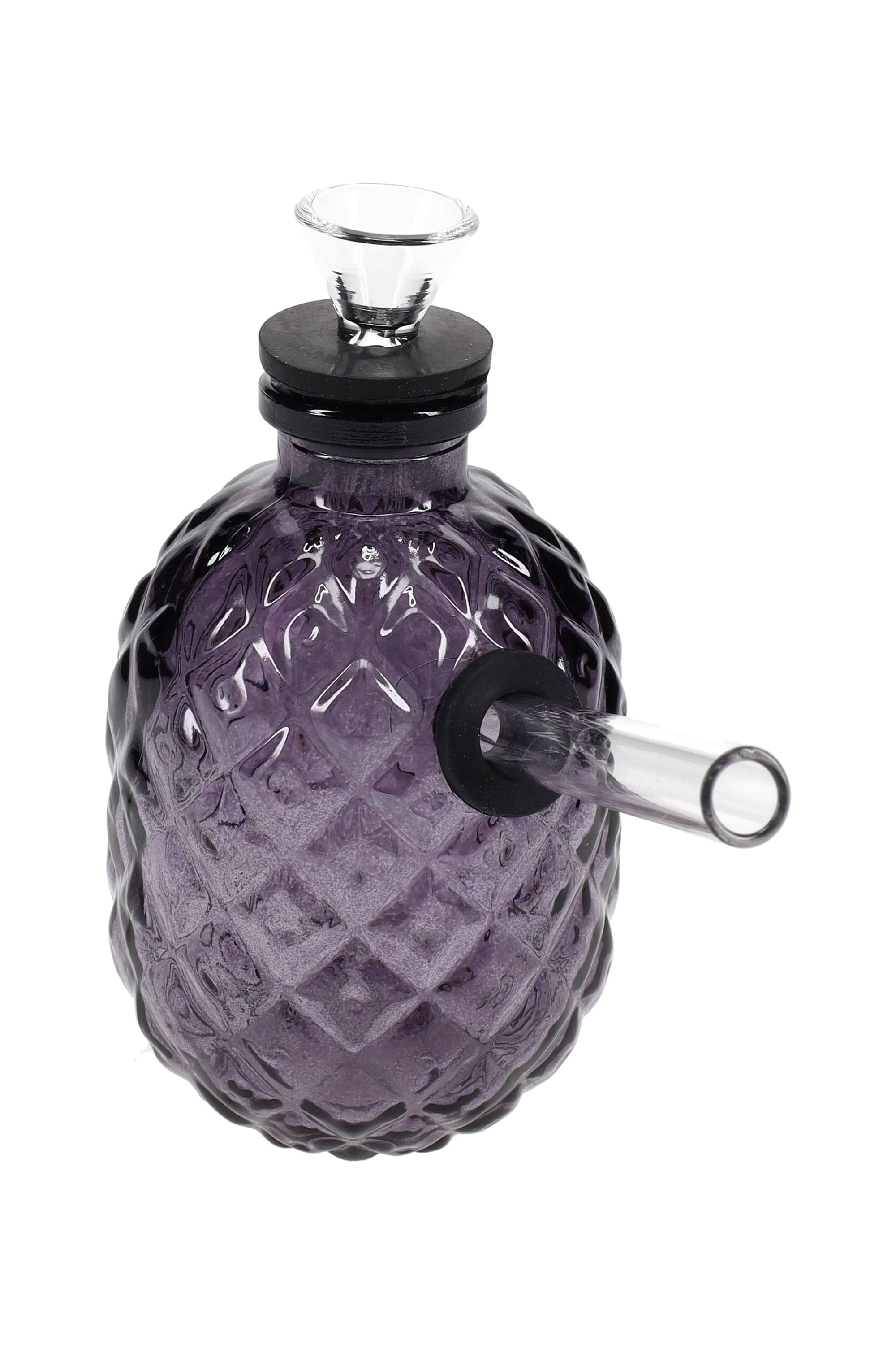 Primate Glass Glass Pineapple Mini Bong “Tropical Sipper” – 4″