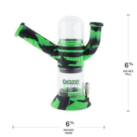 Ooze Cranium Silicone 4-in-1 Hybrid Bong