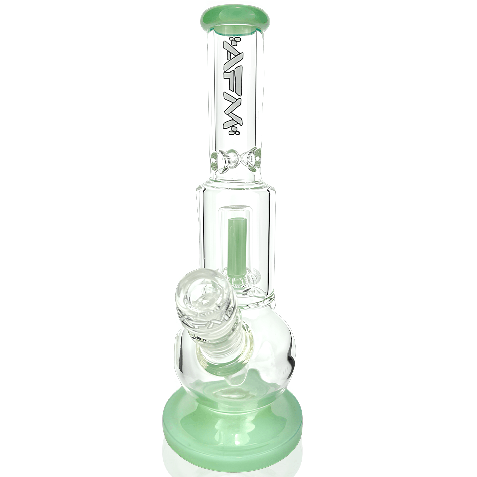 AFM Smoke Bong Mint 10" AFM Bubble Bottom Clear Beaker Bong