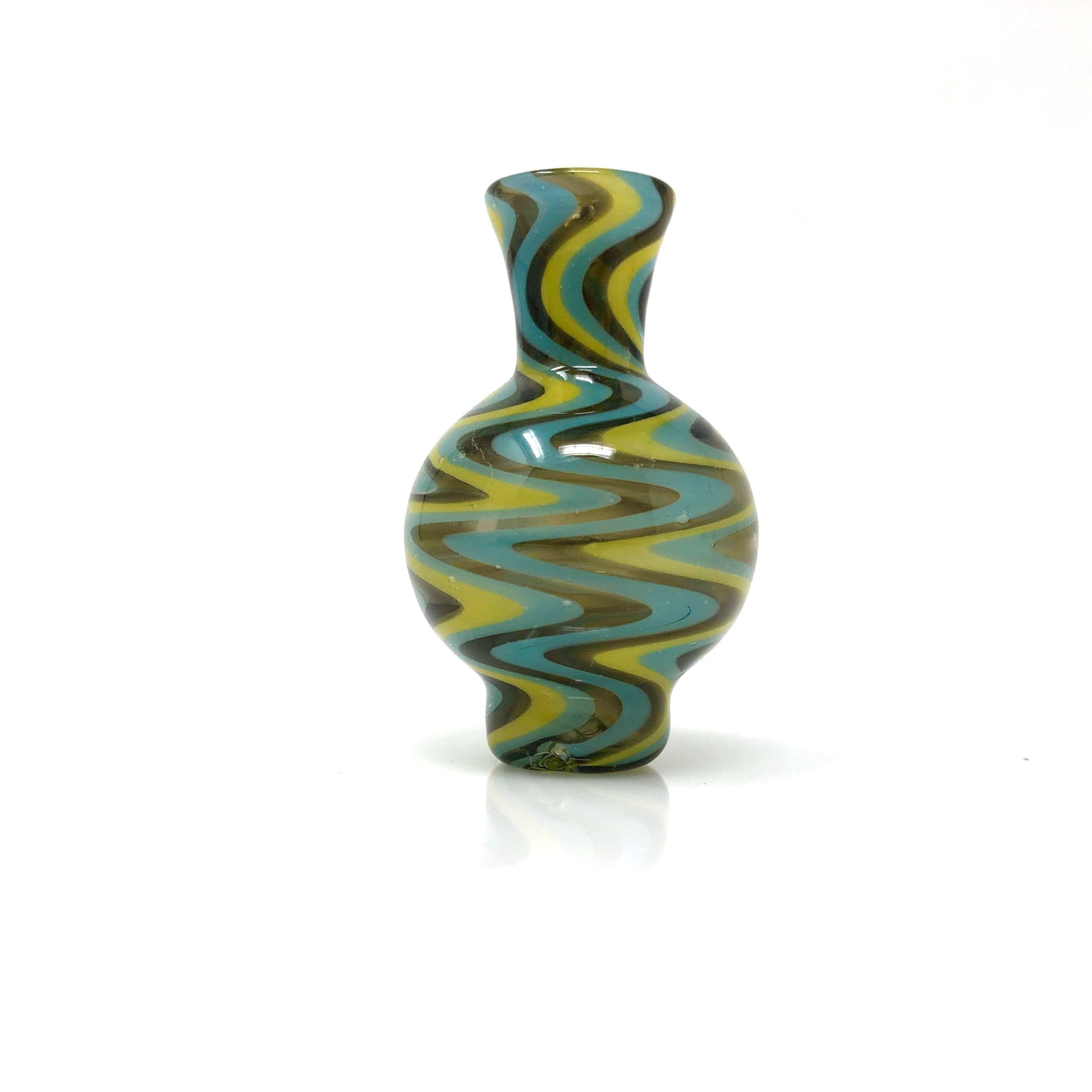 AFM Smoke Carb Cap R3 Reversal Bubble Spinner Cap + 2 Pearls
