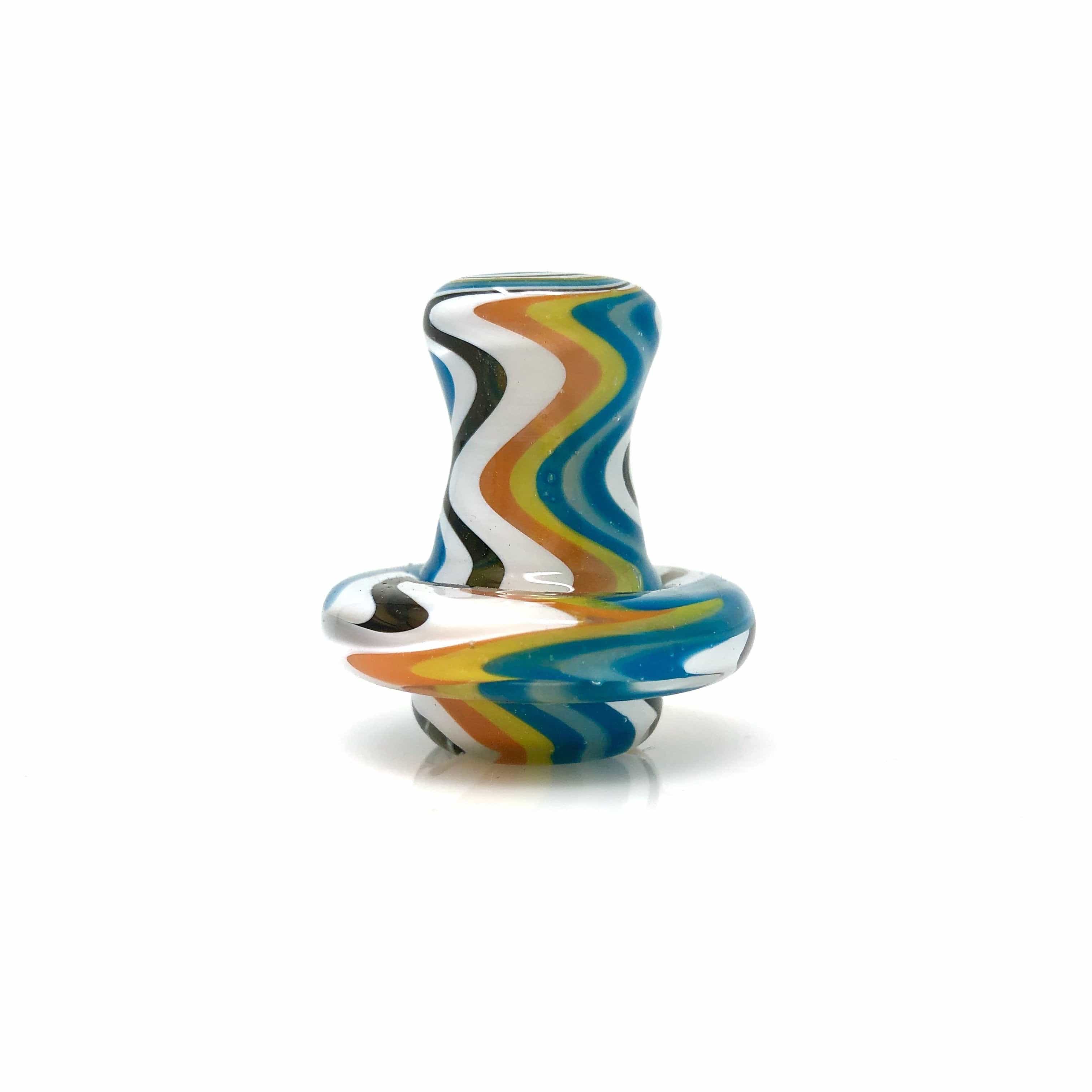 AFM Smoke Carb Cap R4 Reversal Spinner Cap + 2 Pearls