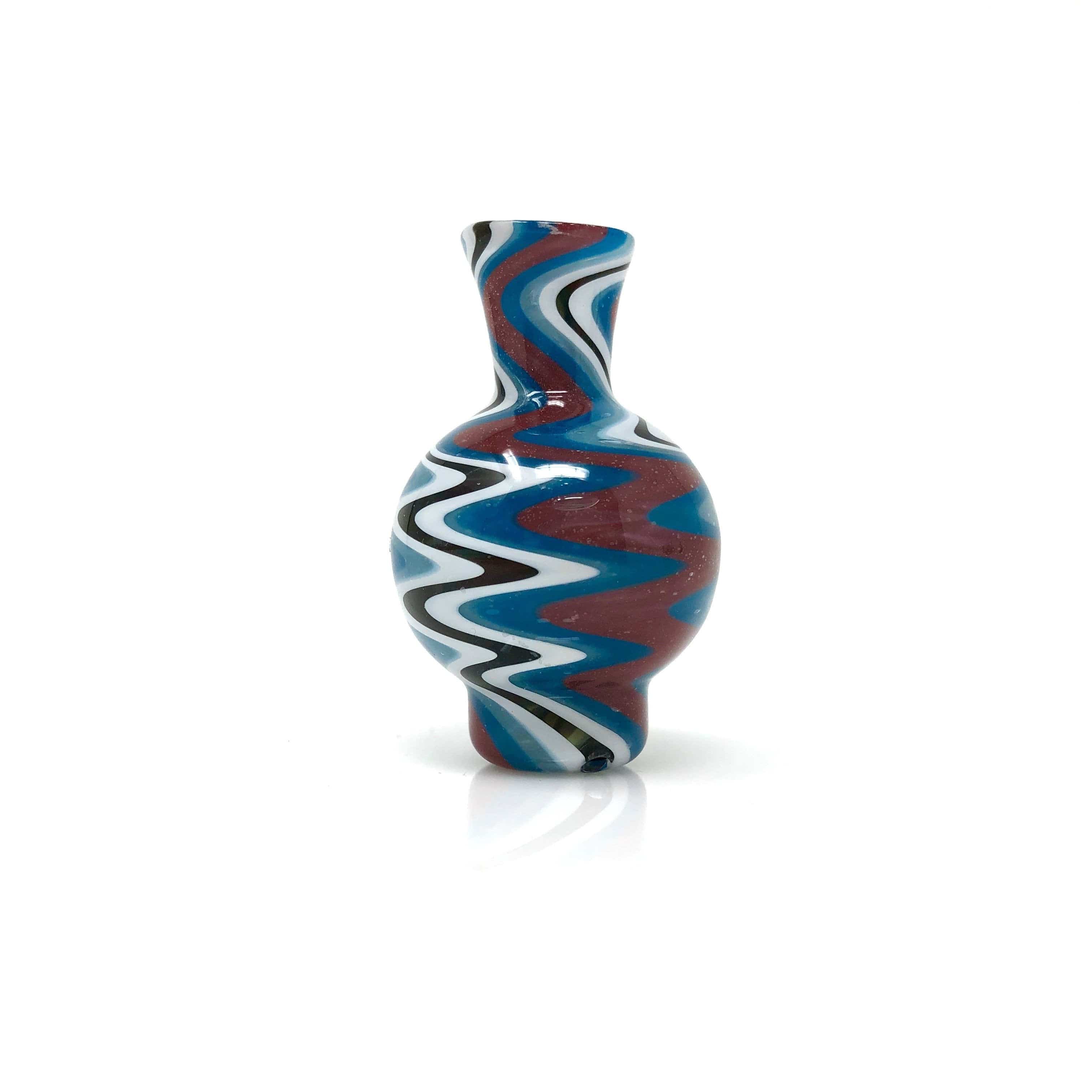 AFM Smoke Carb Cap R5 Reversal Bubble Spinner Cap + 2 Pearls