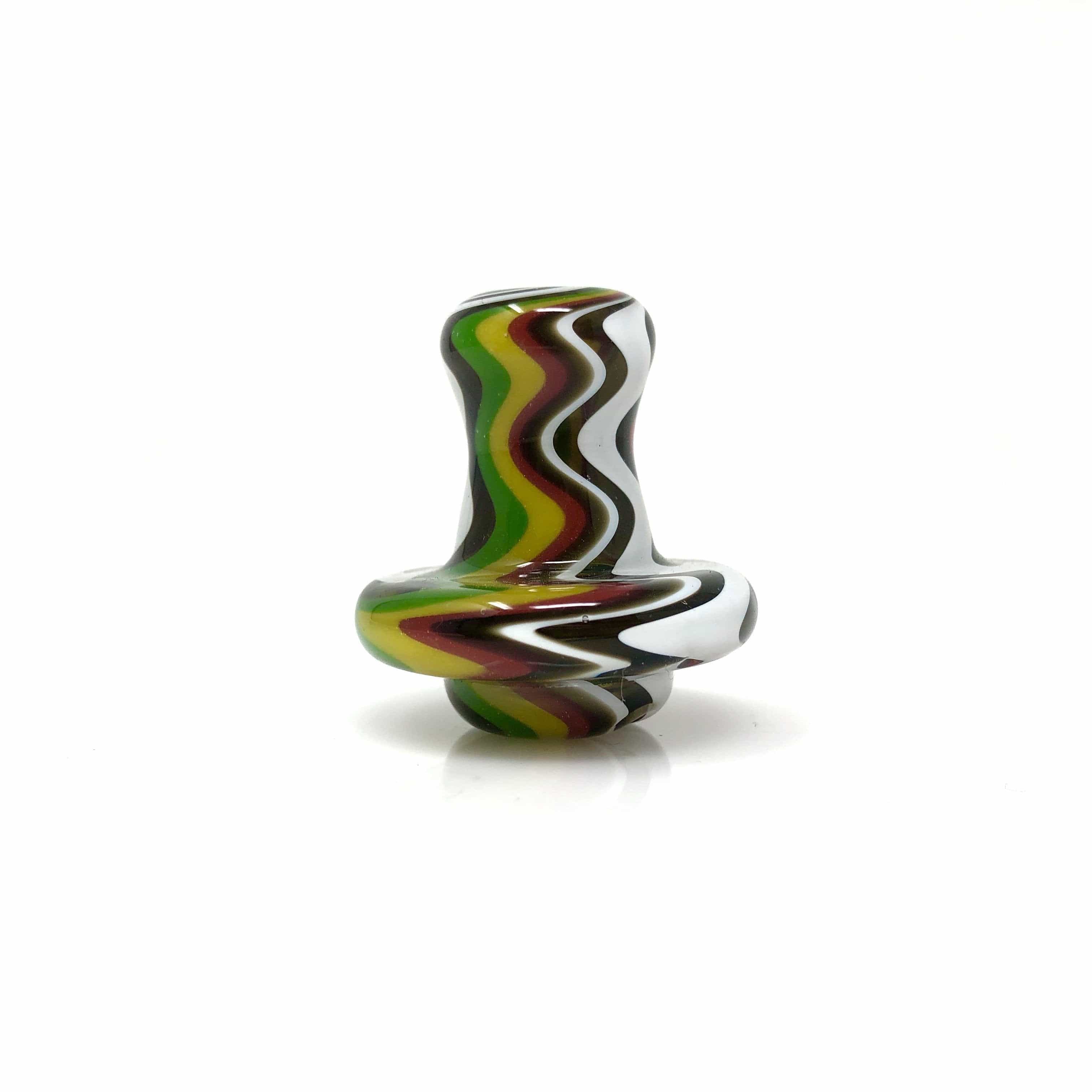 AFM Smoke Carb Cap R5 Reversal Spinner Cap + 2 Pearls