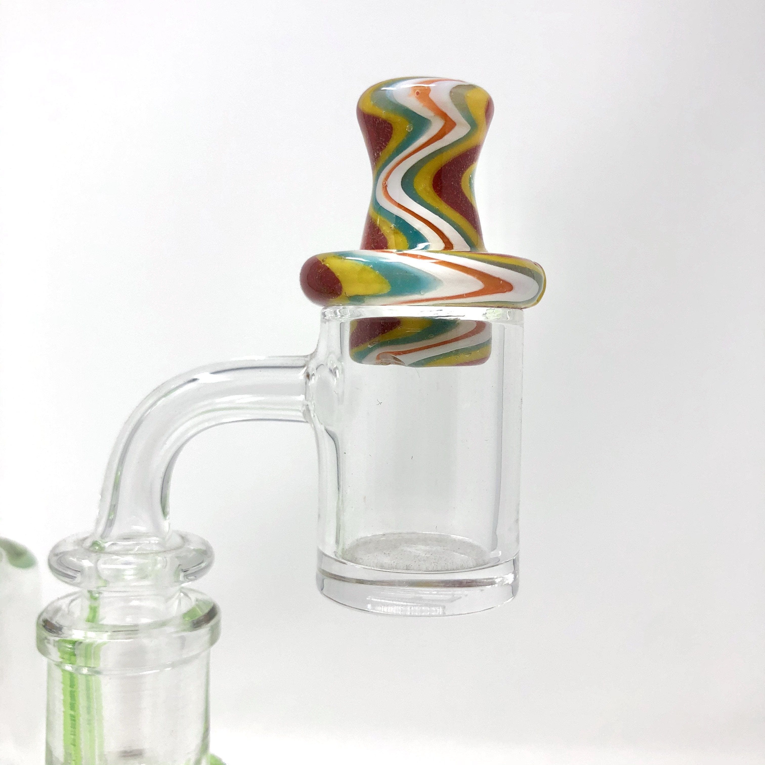 AFM Smoke Carb Cap Reversal Spinner Cap + 2 Pearls