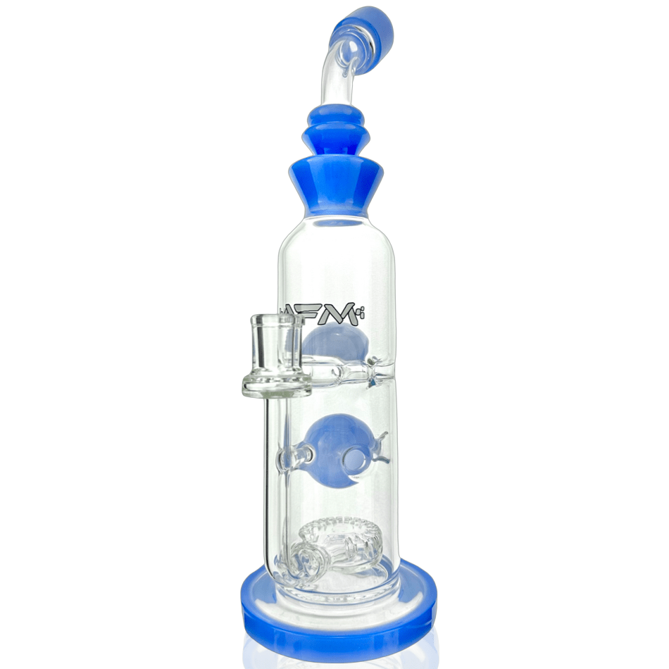 AFM Smoke Dab Rig 12" AFM Glass Big Swiss Perc Straight Dab Rig