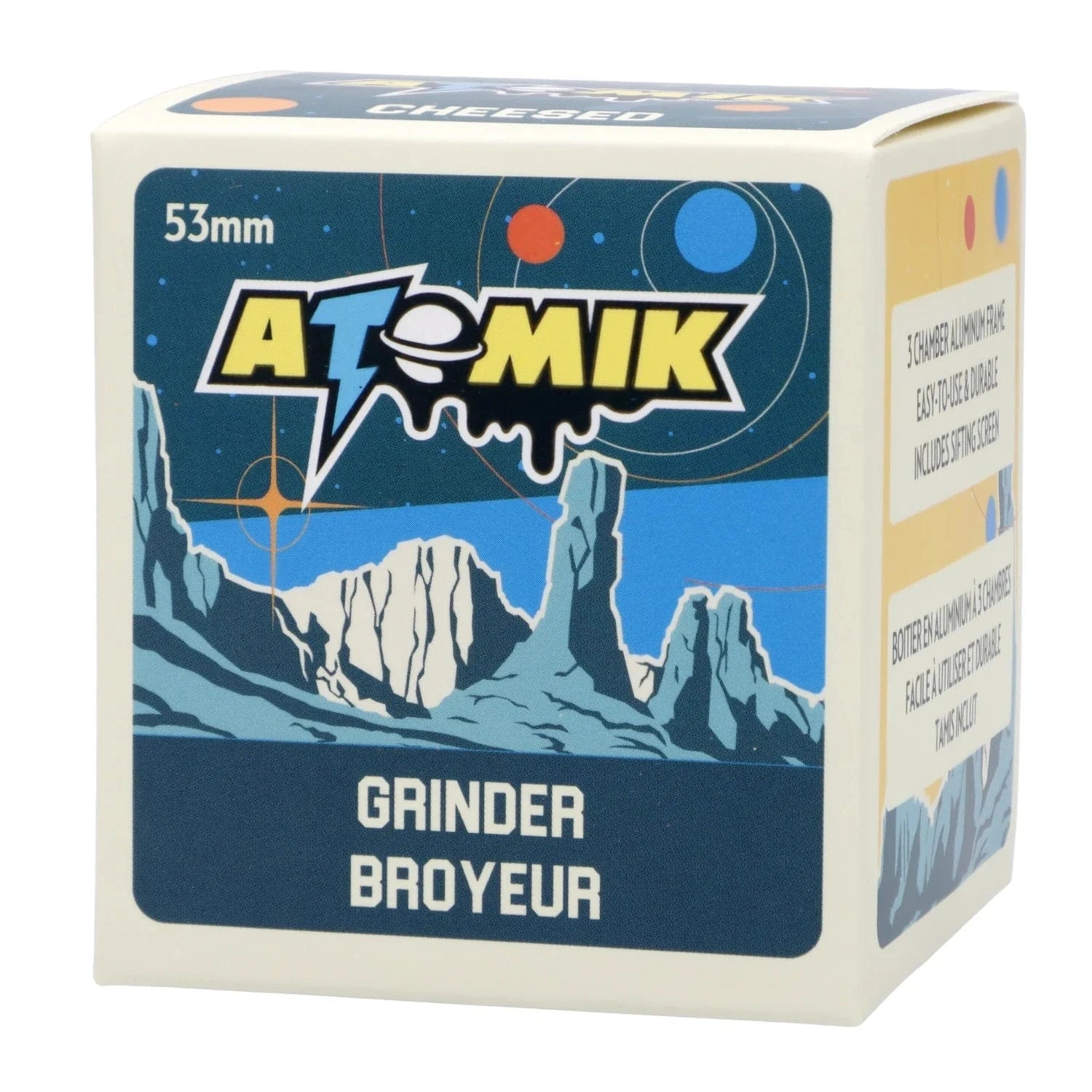 Atomik Grinder Atomik 55 mm 3-Stage Grinder