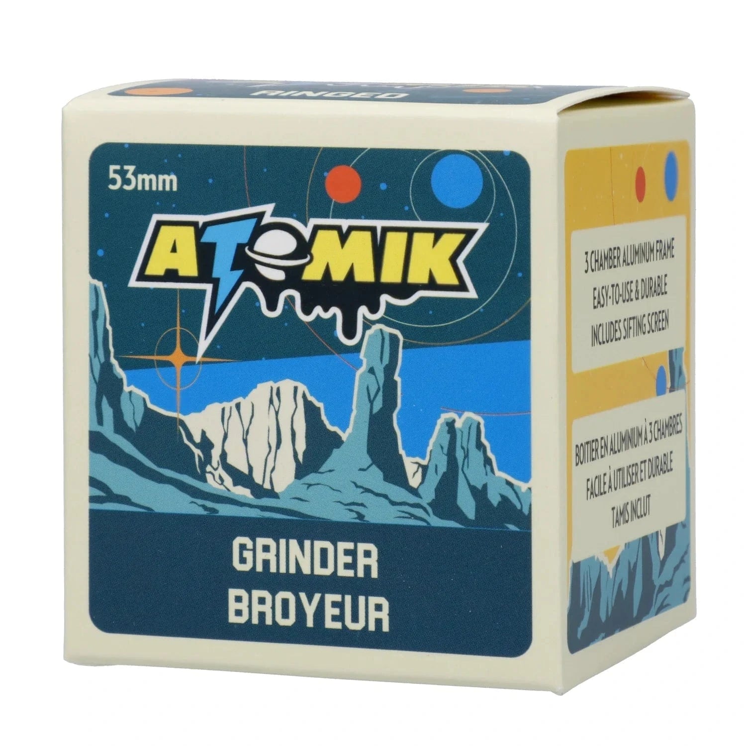 Atomik Grinder Atomik 55 mm 3-Stage Grinder