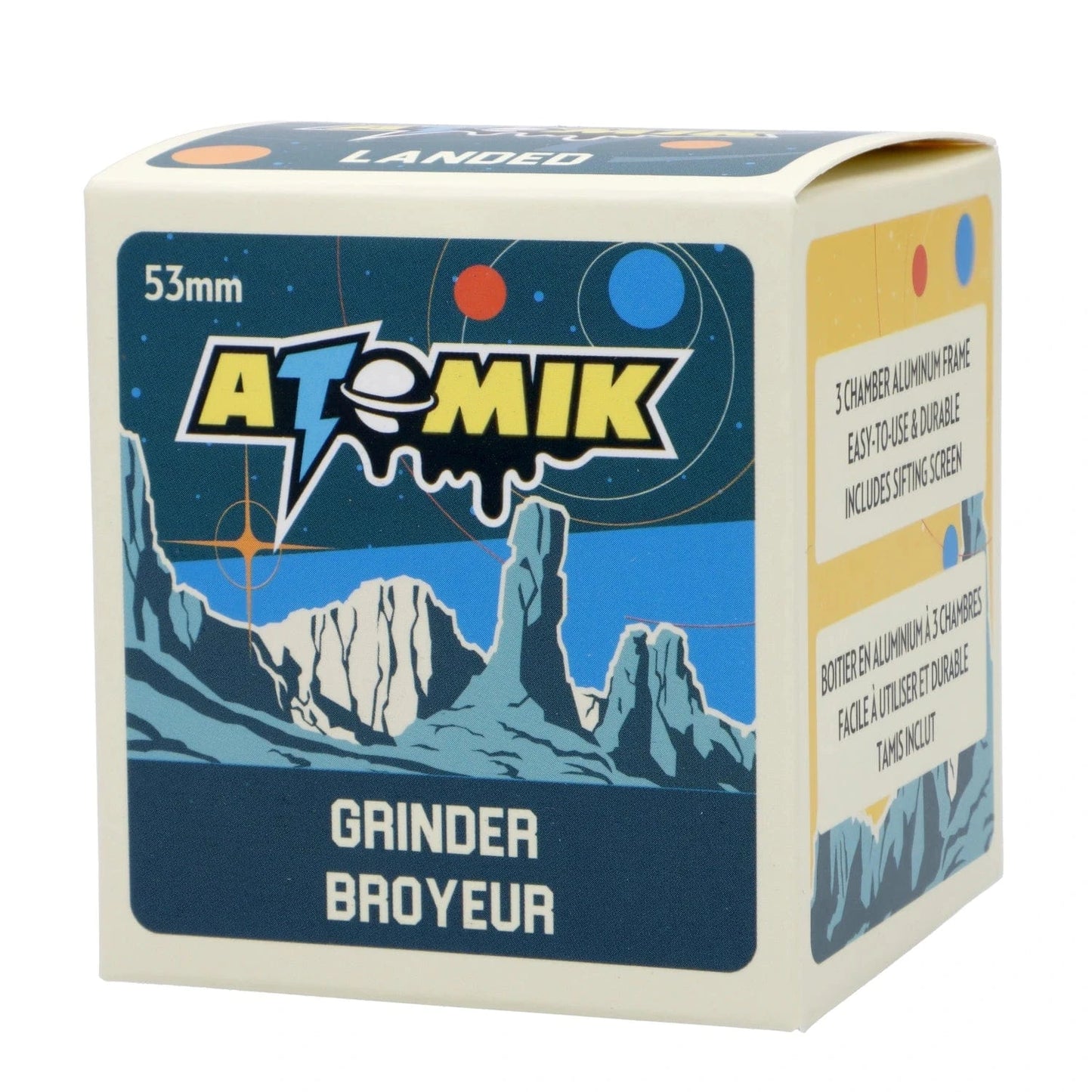 Atomik Grinder Atomik 55 mm 3-Stage Grinder