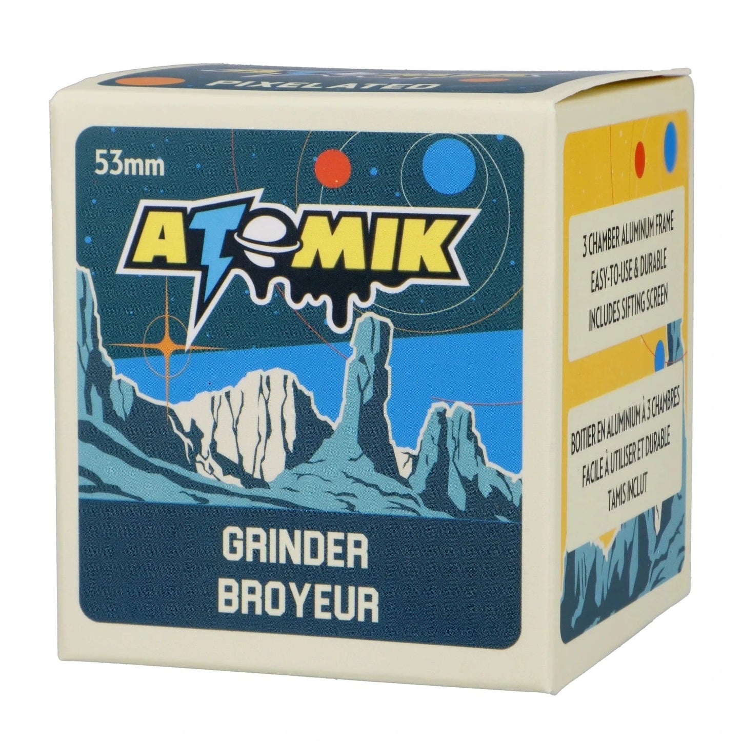 Atomik Grinder Atomik 55 mm 3-Stage Grinder