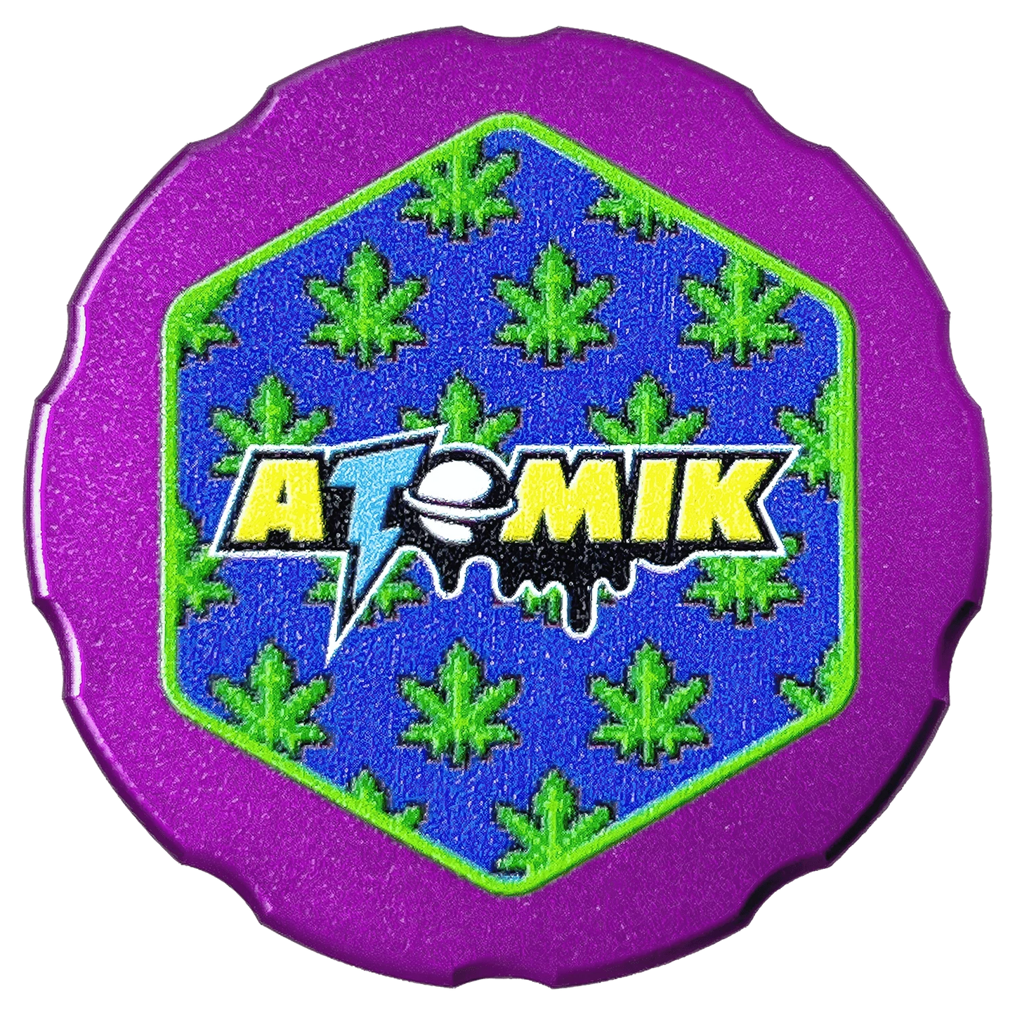 Atomik Grinder Pixelated Atomik 55 mm 3-Stage Grinder