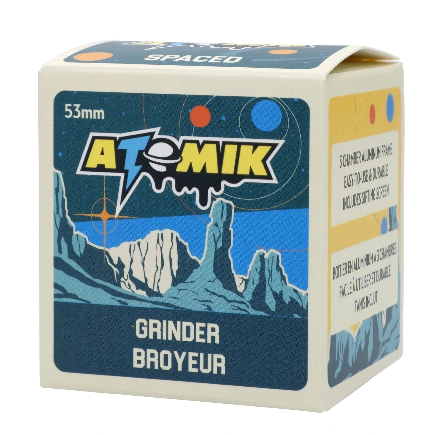 Atomik Grinder Atomik 55 mm 3-Stage Grinder