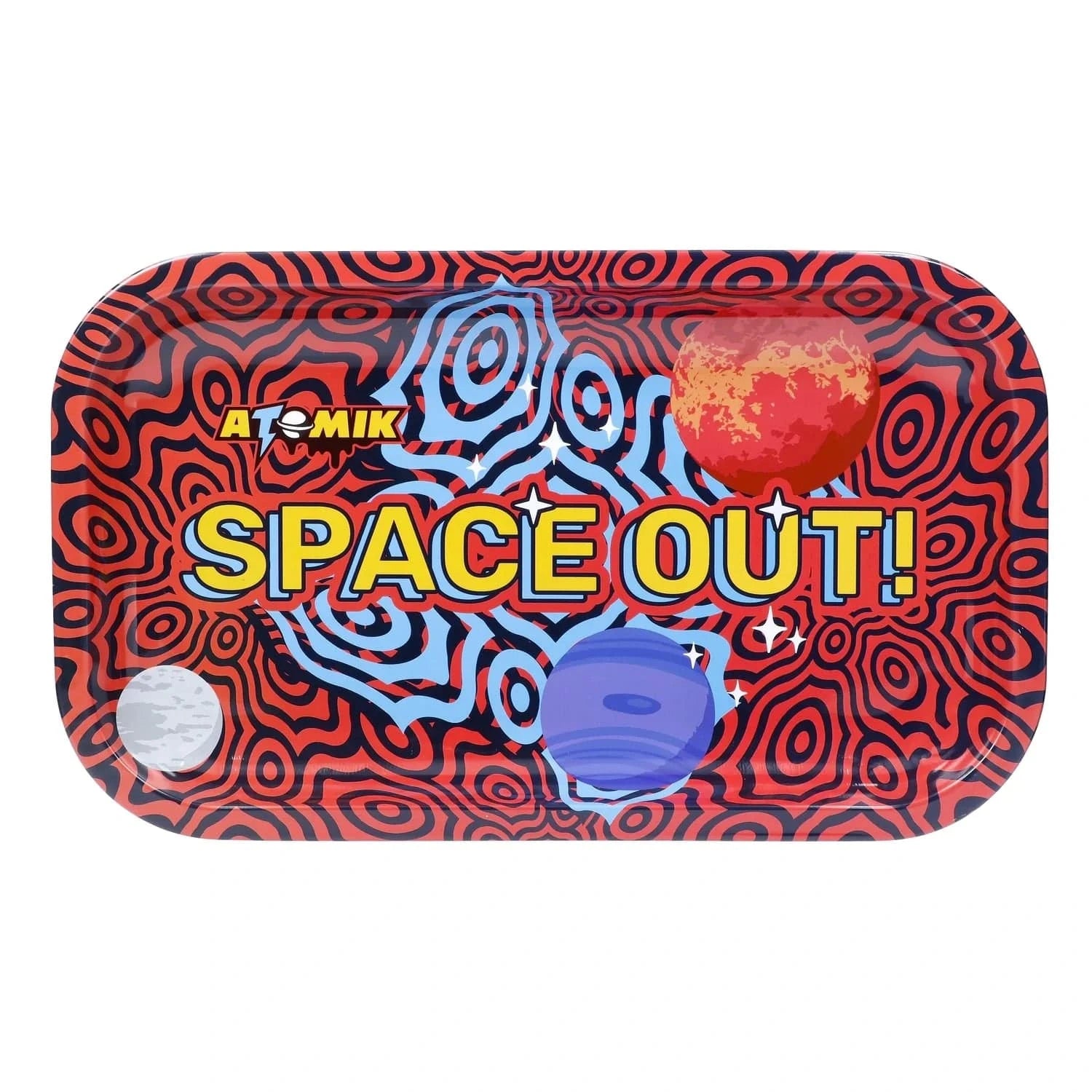 Atomik Rolling Tray Spaced Atomik Tray - Medium