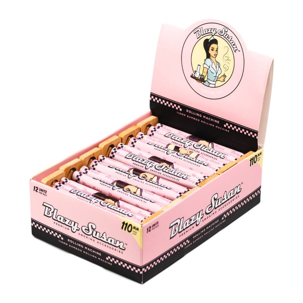 Blazy Susan Accessories, Bamboo Roller, King Size Regular 110mm, Display Box