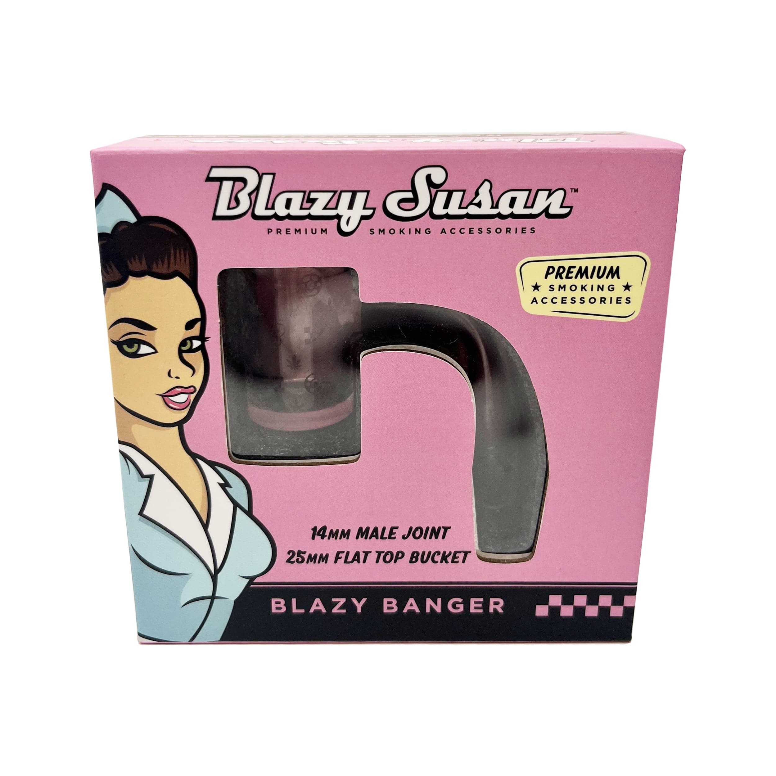 Blazy Susan Quartz Banger - 14mm - Male Joint