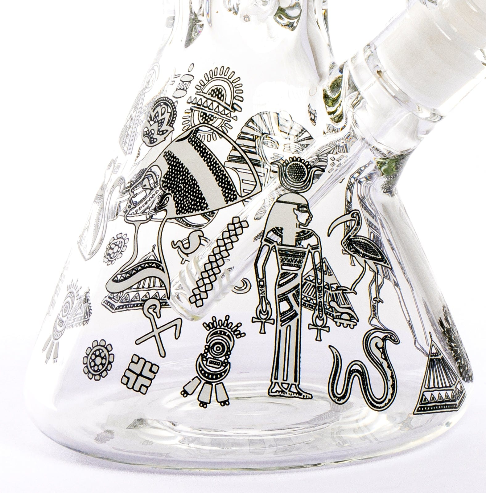 Bongsusa Bong Glow in the Dark Egyptian Deities Water Pipe