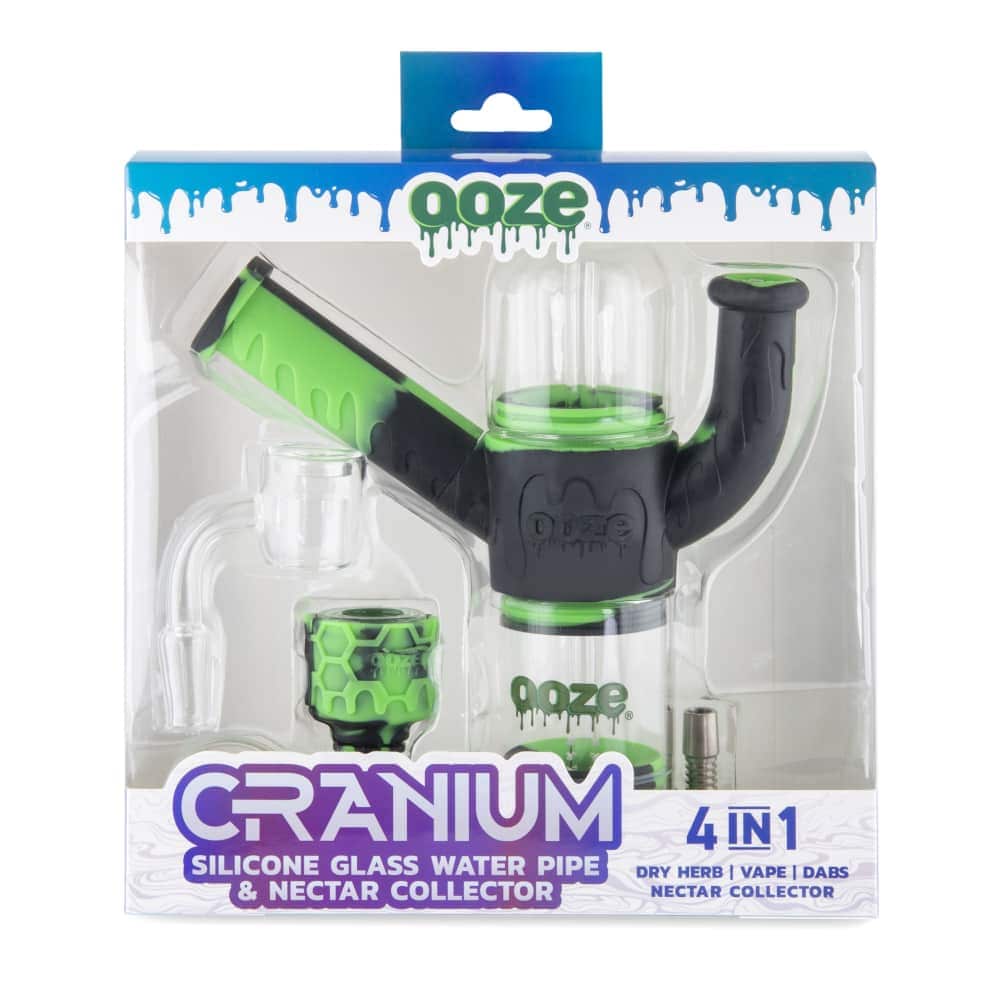 Ooze Cranium Silicone 4-in-1 Hybrid Bong