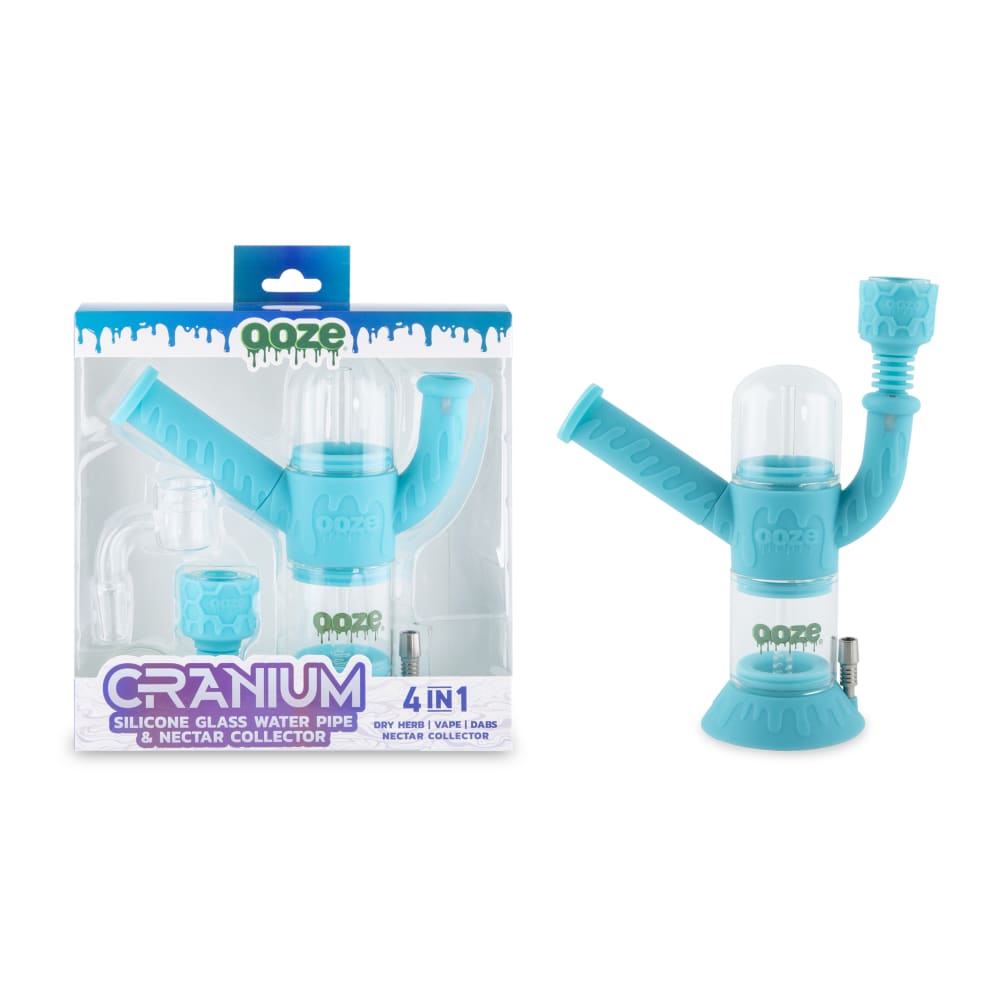 Ooze Cranium Silicone 4-in-1 Hybrid Bong