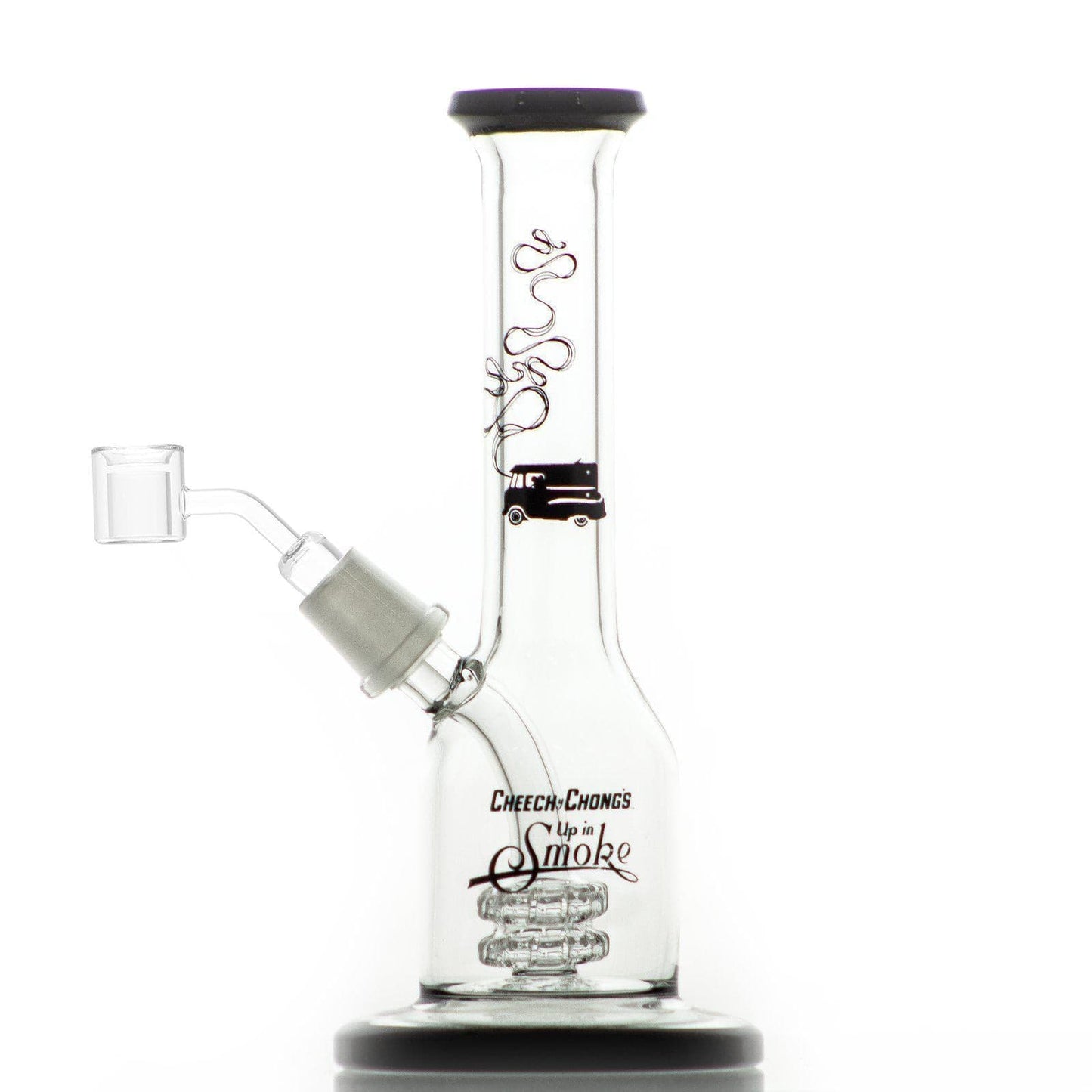 Cheech and Chong Up in Smoke Dab Rig Black Jade East 7" Dab Rig