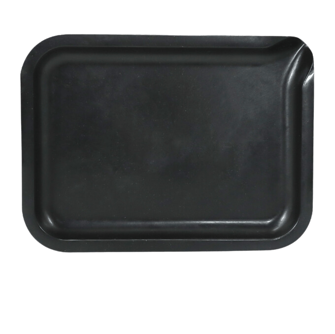 Black rolling tray.