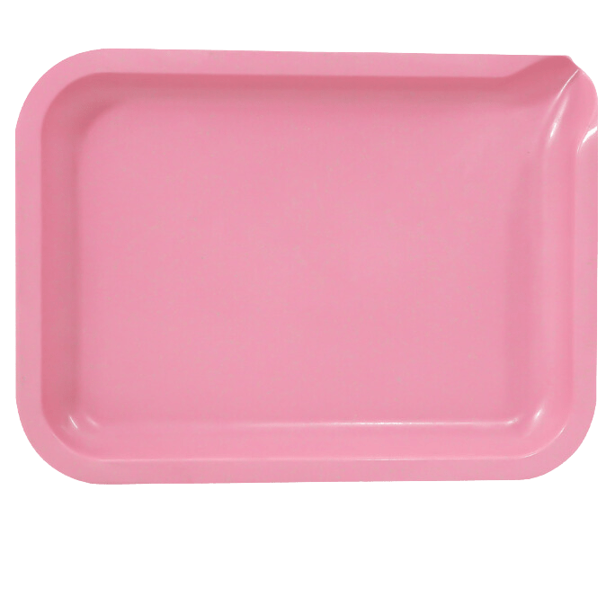 Pink rolling tray.