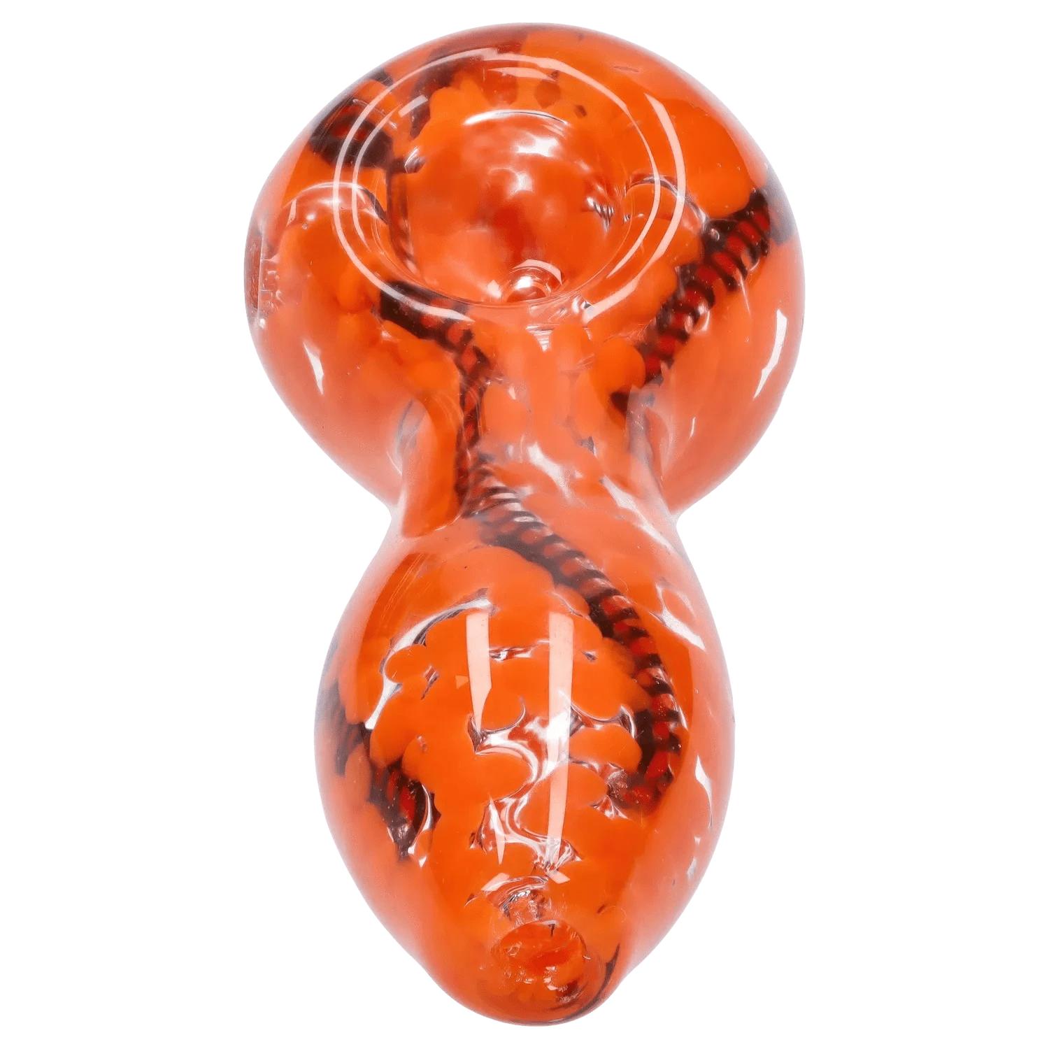 Cloud Cali Inc Handpipe DHC 3-inch Glass Fumed Swirl Hand Pipe