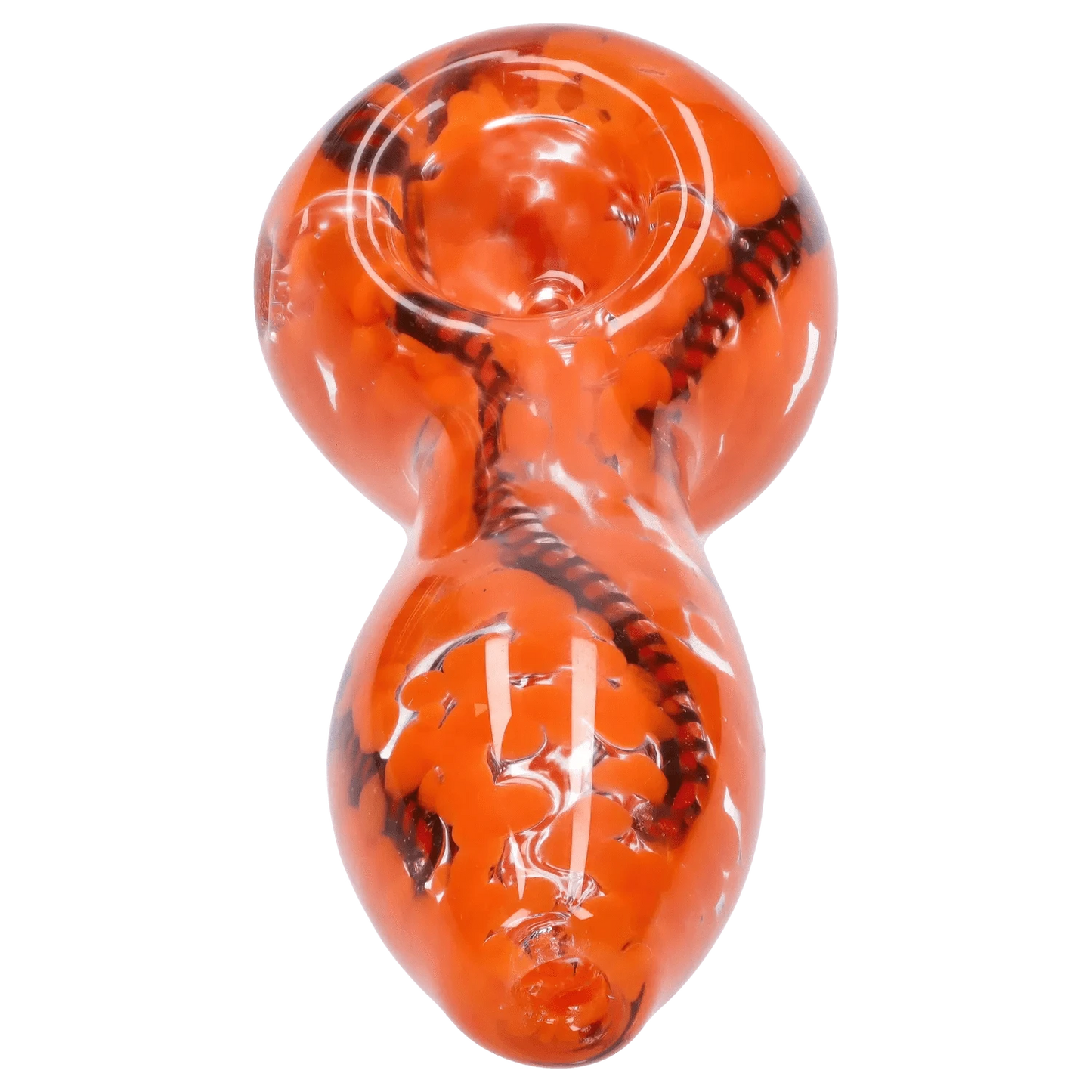 Cloud Cali Inc Handpipe DHC 3-inch Glass Fumed Swirl Hand Pipe