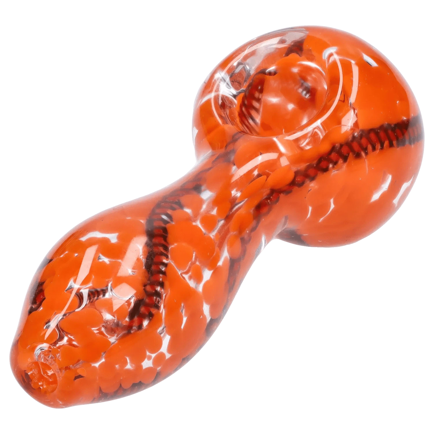 Cloud Cali Inc Handpipe DHC 3-inch Glass Fumed Swirl Hand Pipe