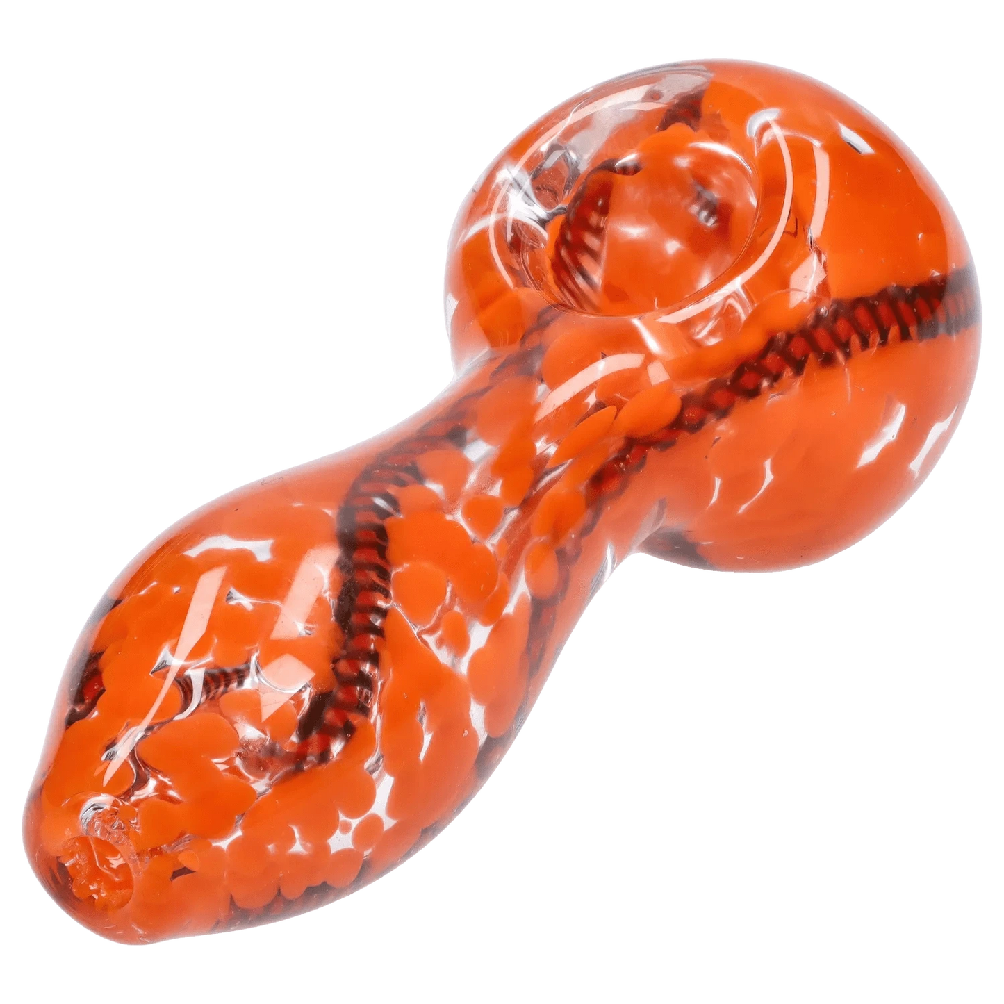 Cloud Cali Inc Handpipe DHC 3-inch Glass Fumed Swirl Hand Pipe