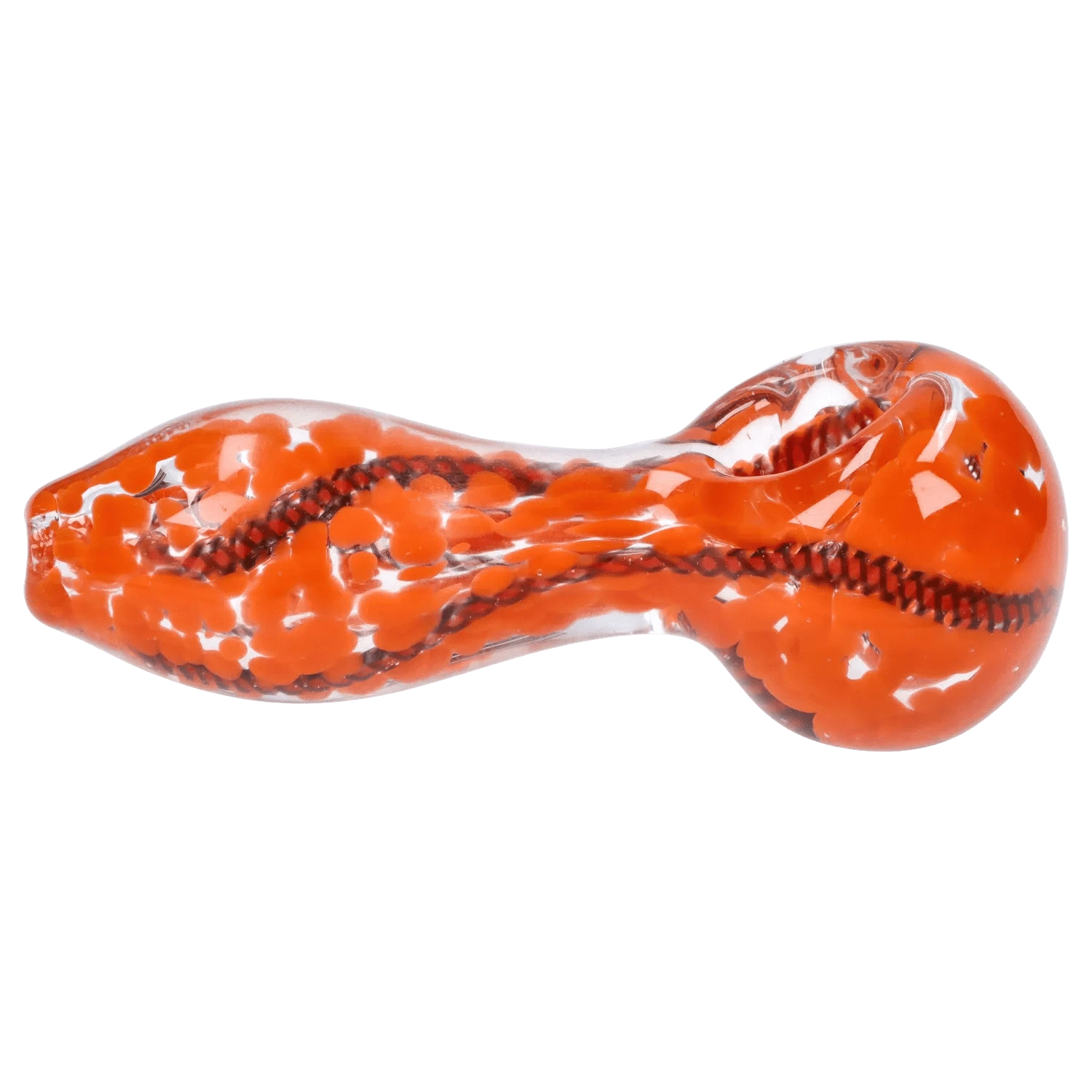 Cloud Cali Inc Handpipe DHC 3-inch Glass Fumed Swirl Hand Pipe