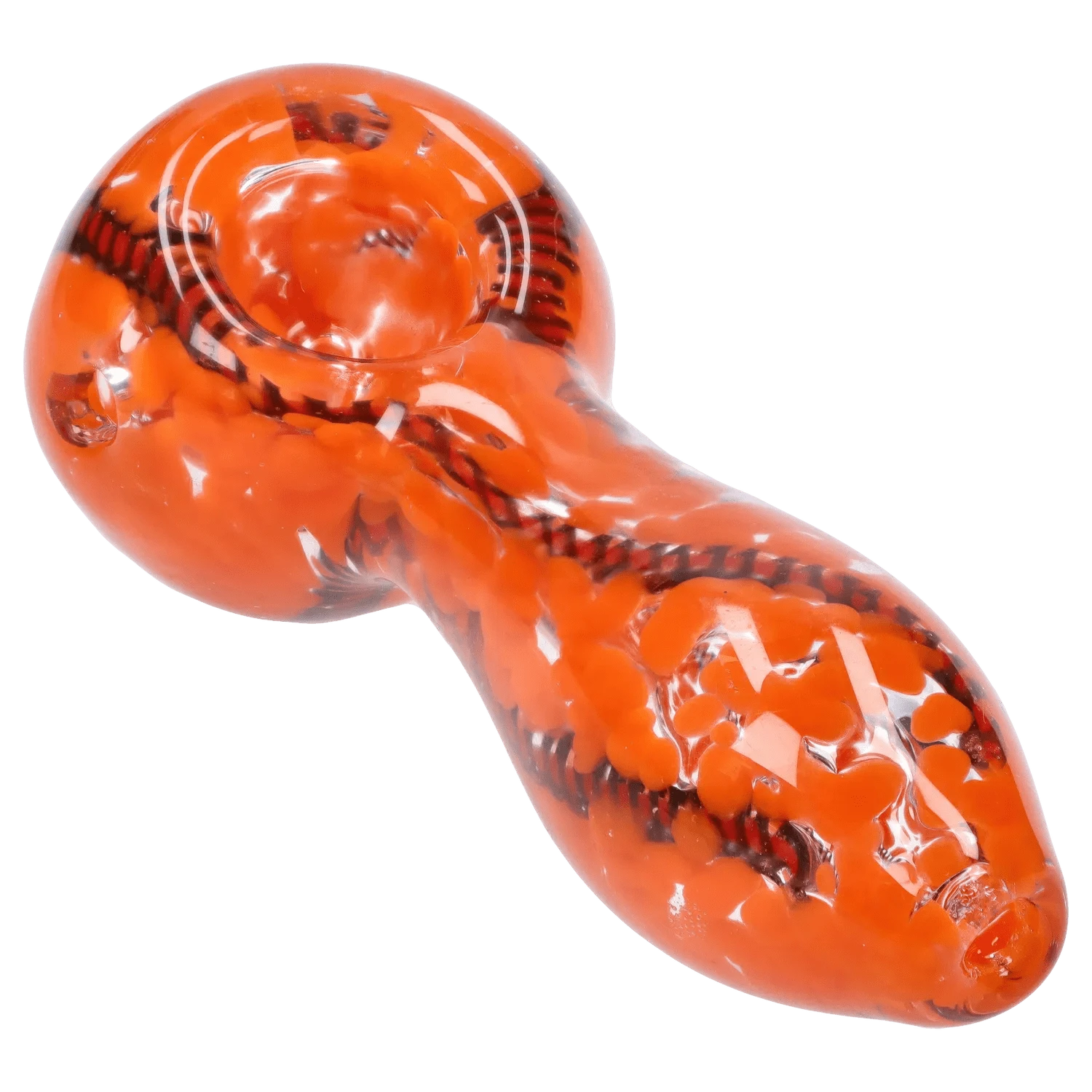 Cloud Cali Inc Handpipe DHC 3-inch Glass Fumed Swirl Hand Pipe