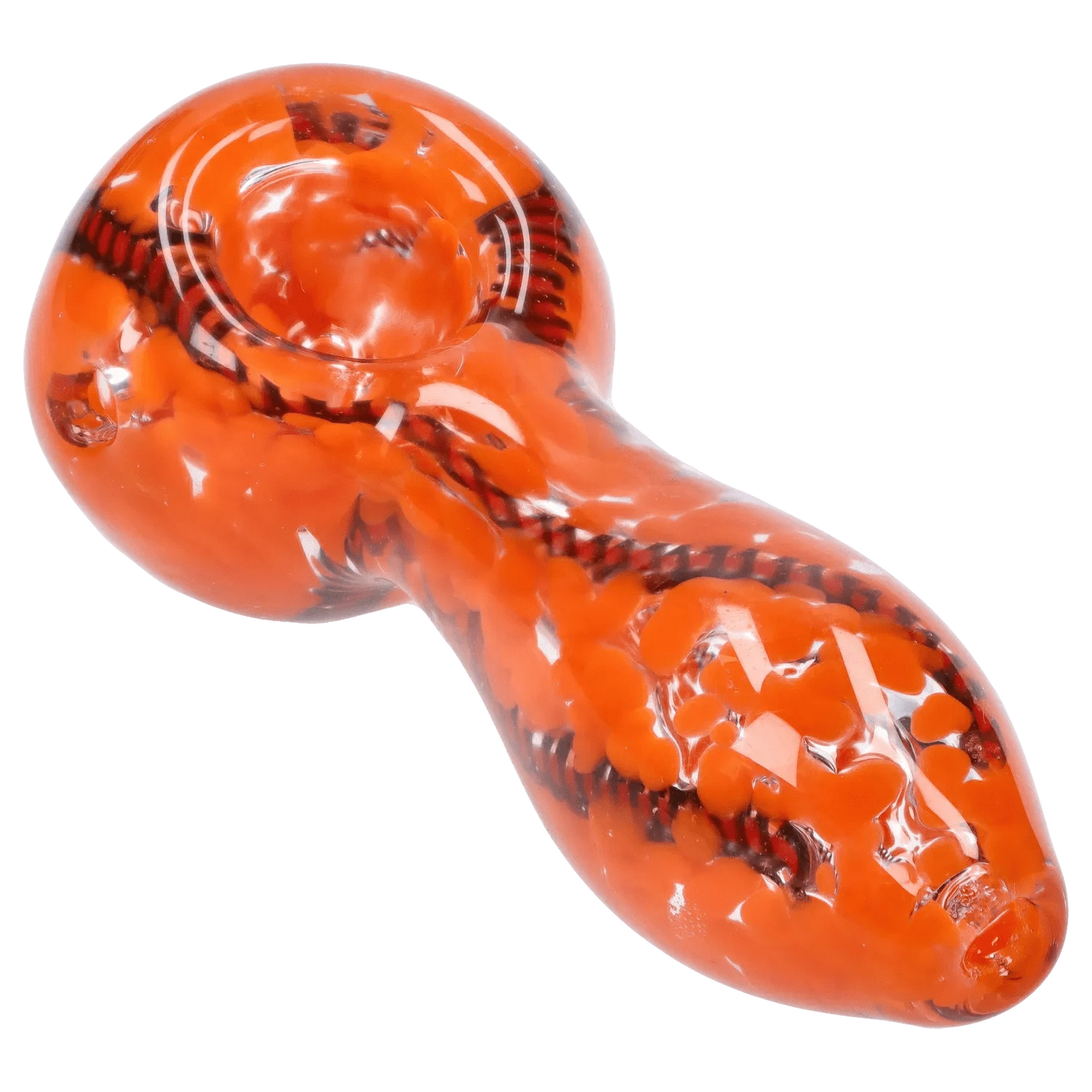 Cloud Cali Inc Handpipe DHC 3-inch Glass Fumed Swirl Hand Pipe