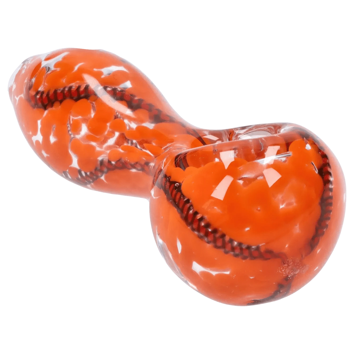 Cloud Cali Inc Handpipe DHC 3-inch Glass Fumed Swirl Hand Pipe