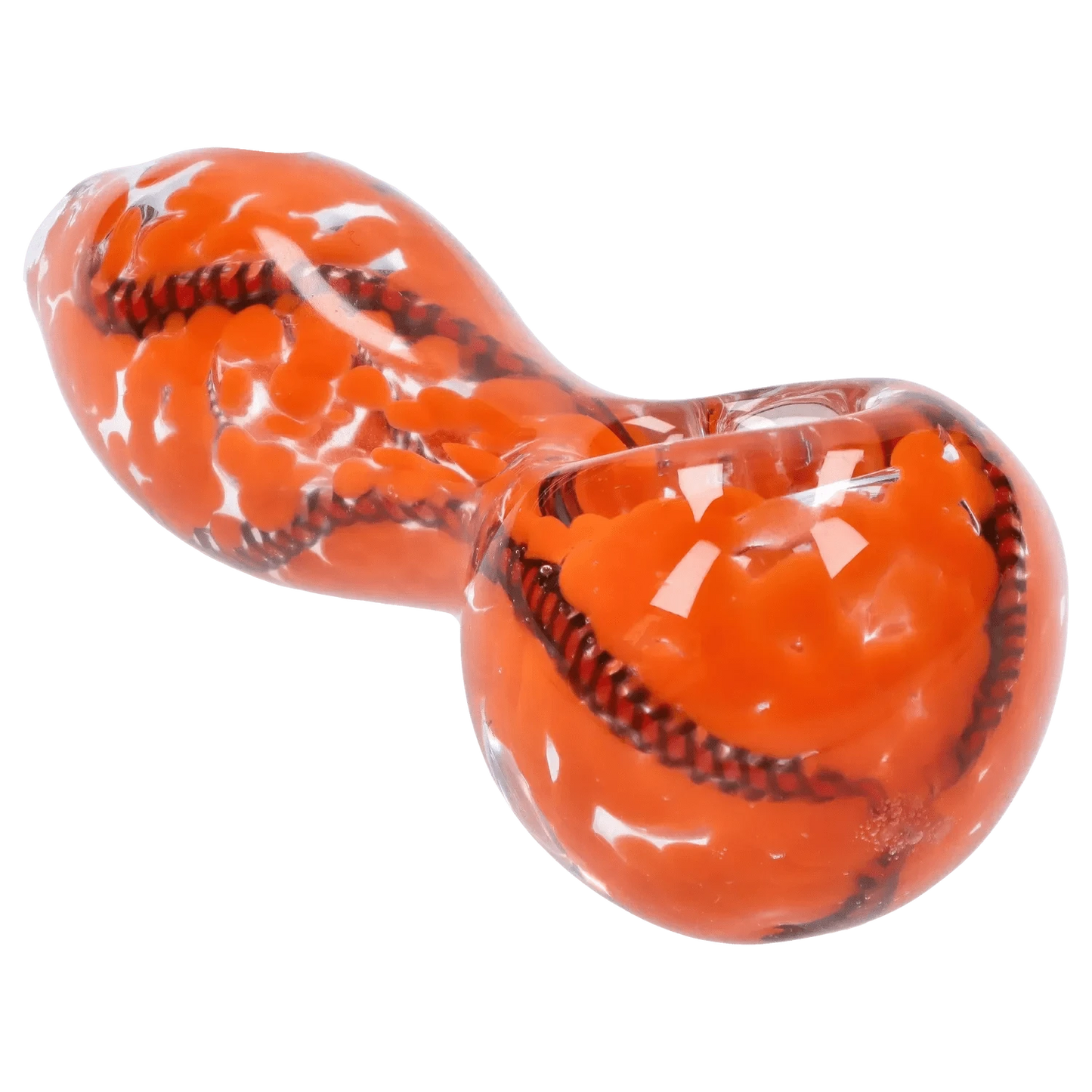 Cloud Cali Inc Handpipe DHC 3-inch Glass Fumed Swirl Hand Pipe