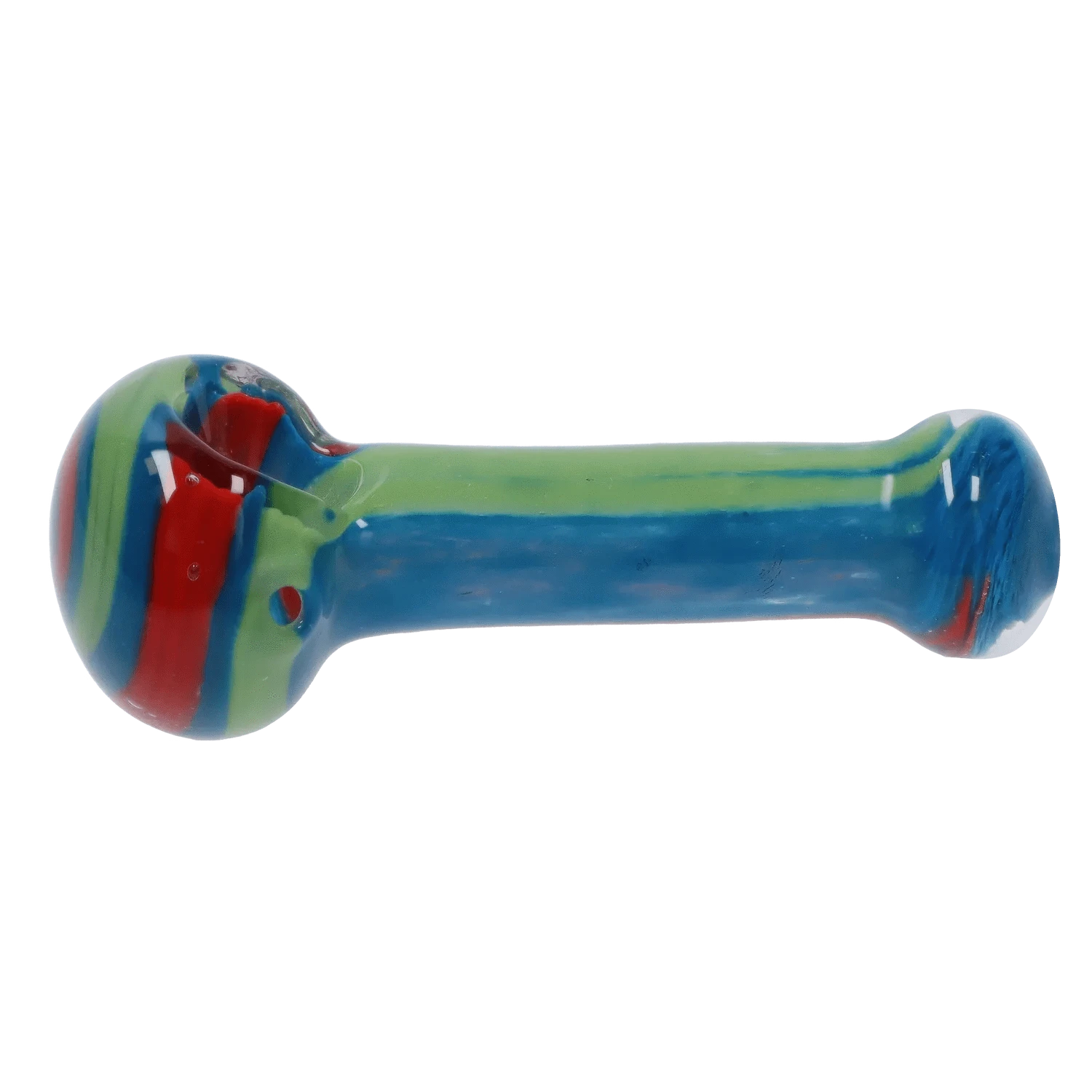 Cloud Cali Inc Handpipe DHC 3-inch Glass Multi-Colour Dots Hand Pipe