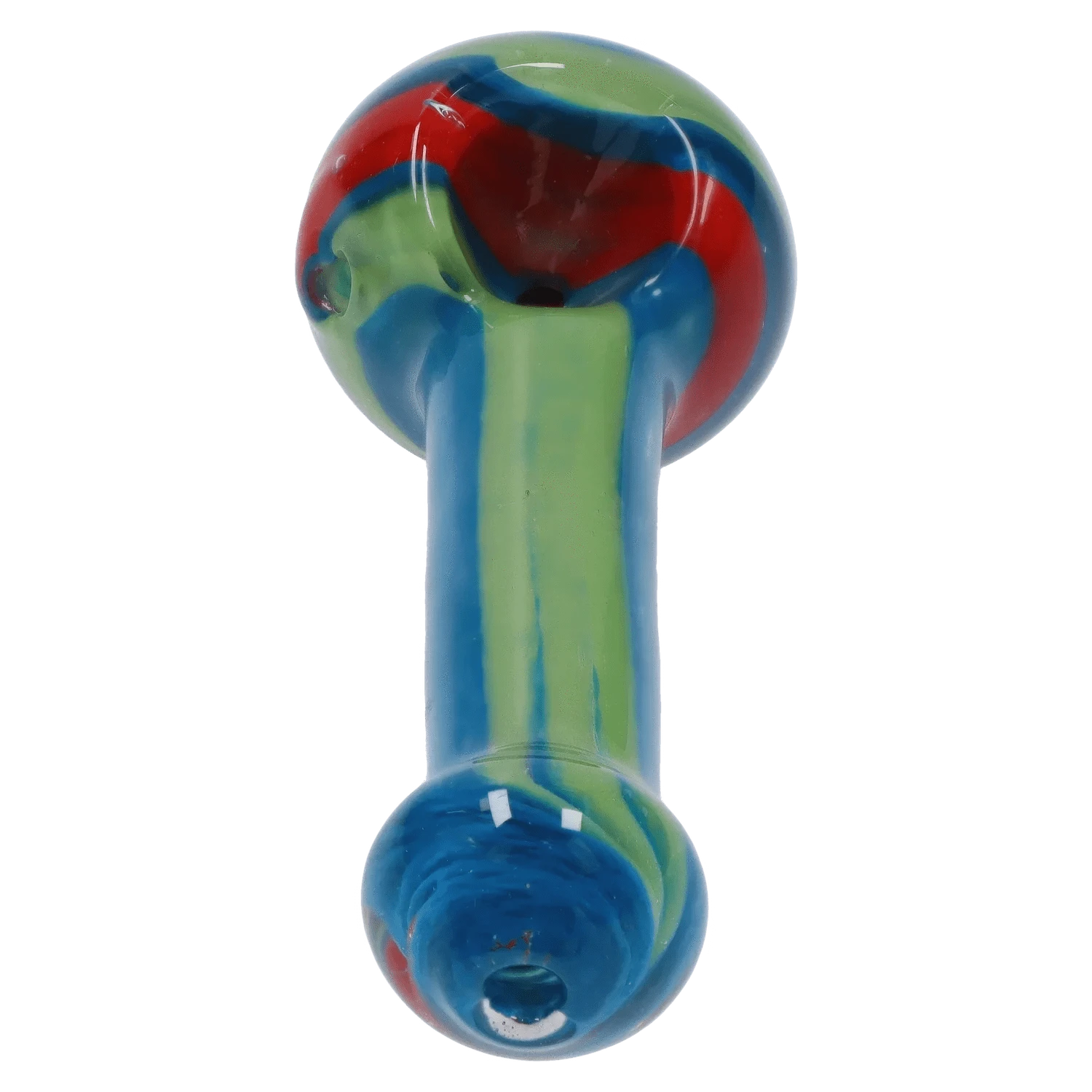 Cloud Cali Inc Handpipe DHC 3-inch Glass Multi-Colour Dots Hand Pipe