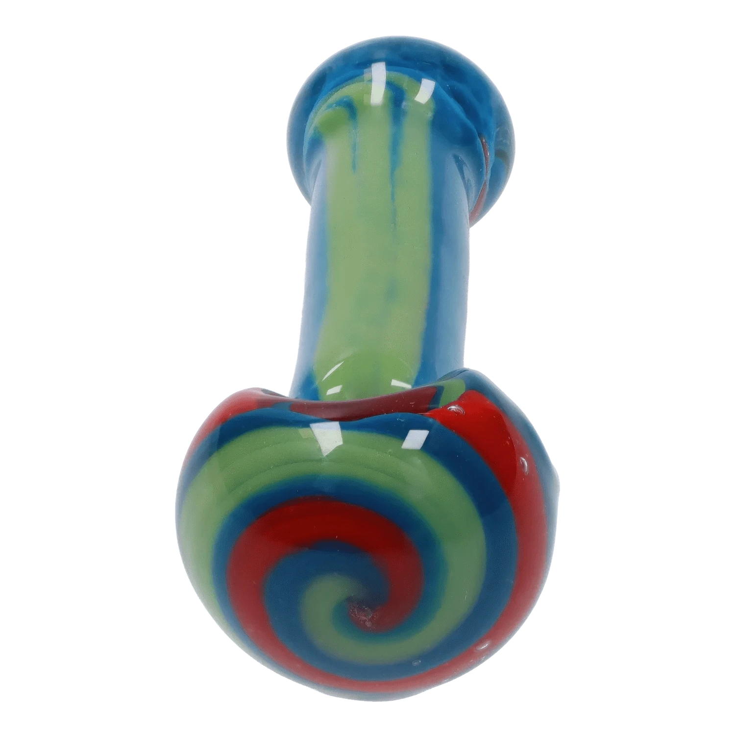 Cloud Cali Inc Handpipe DHC 3-inch Glass Multi-Colour Dots Hand Pipe