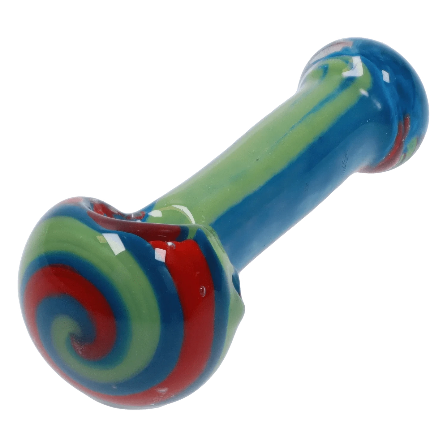 Cloud Cali Inc Handpipe DHC 3-inch Glass Multi-Colour Dots Hand Pipe