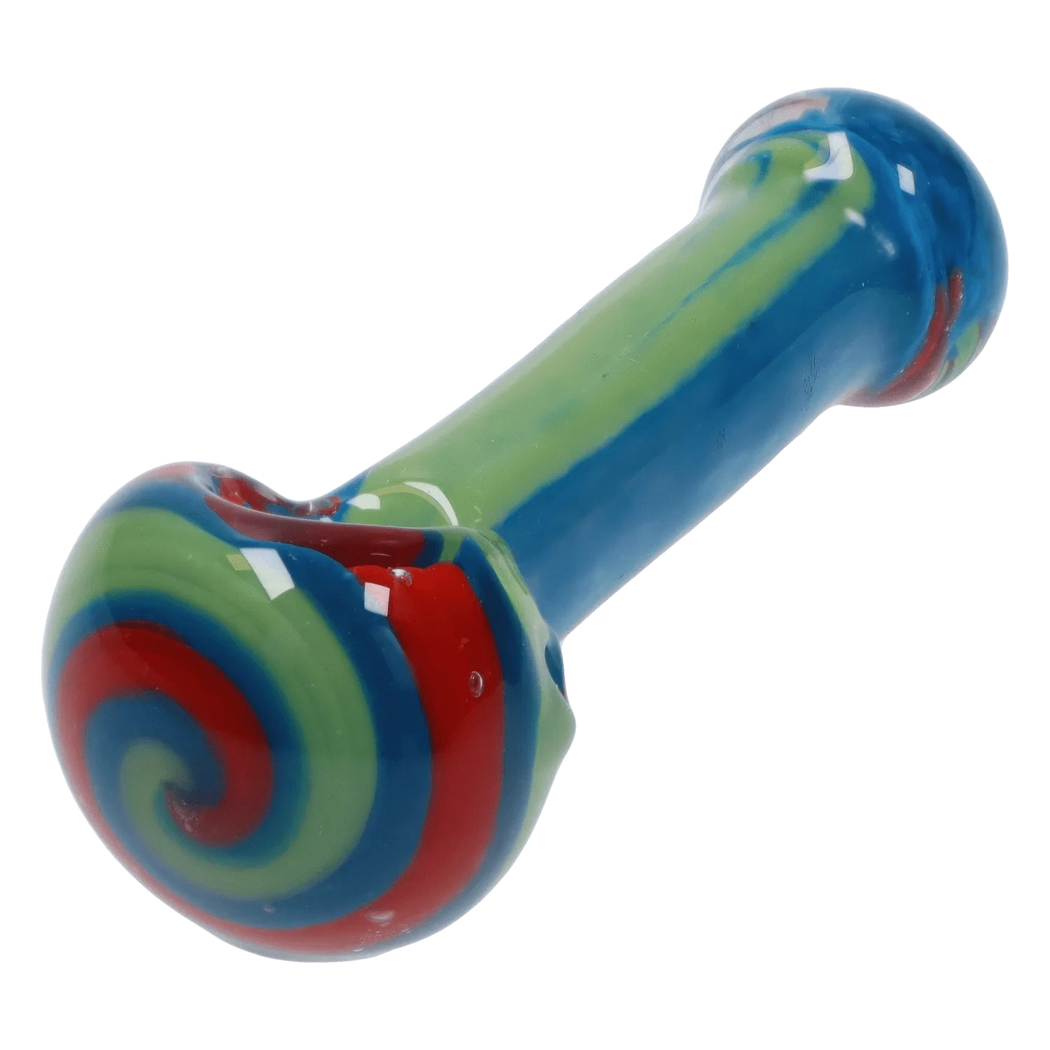Cloud Cali Inc Handpipe DHC 3-inch Glass Multi-Colour Dots Hand Pipe