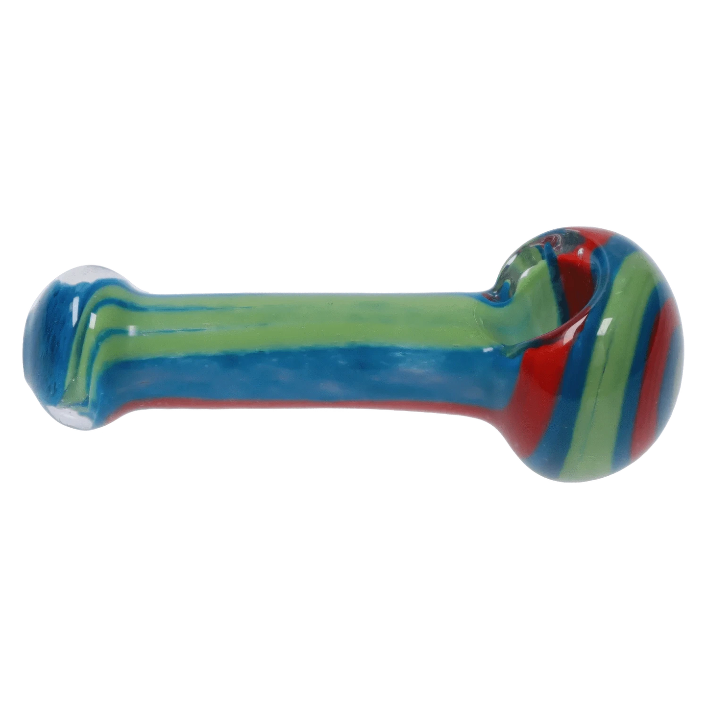 Cloud Cali Inc Handpipe DHC 3-inch Glass Multi-Colour Dots Hand Pipe