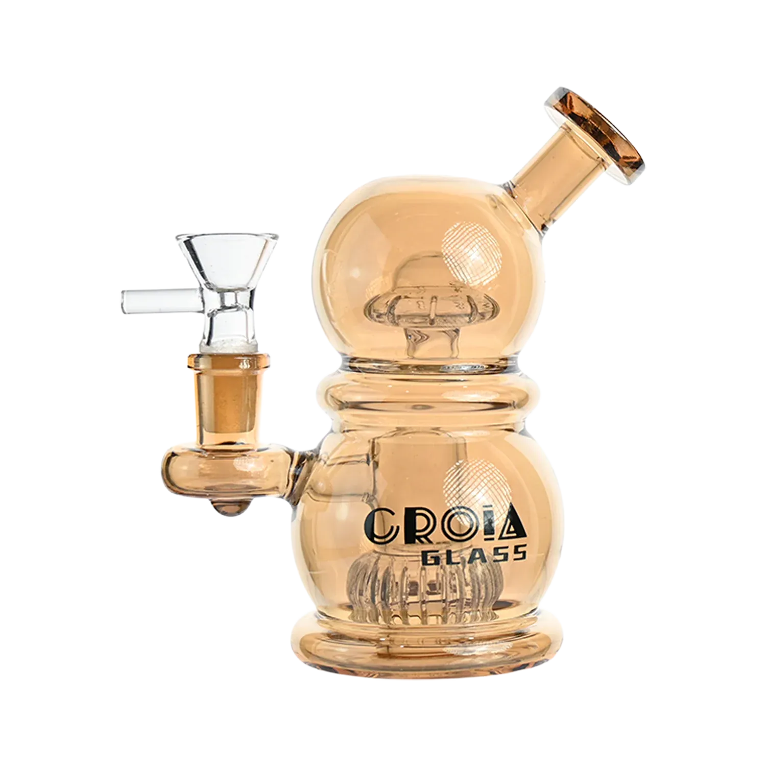 Croia Glass 6" Mini Egg Dab Rig with Crown Perc | Croia Glass